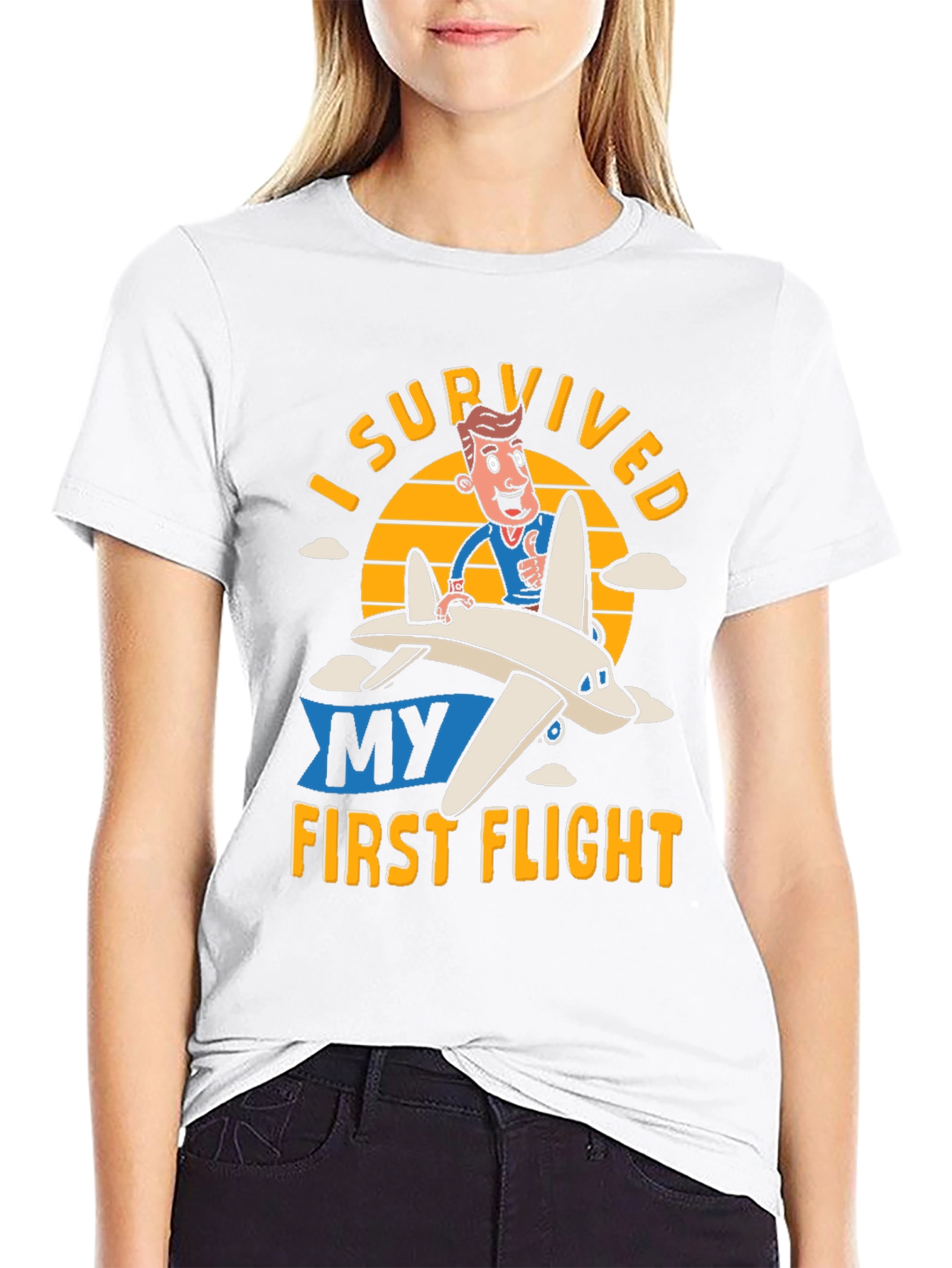 I Survived My First Flight T-Shirt