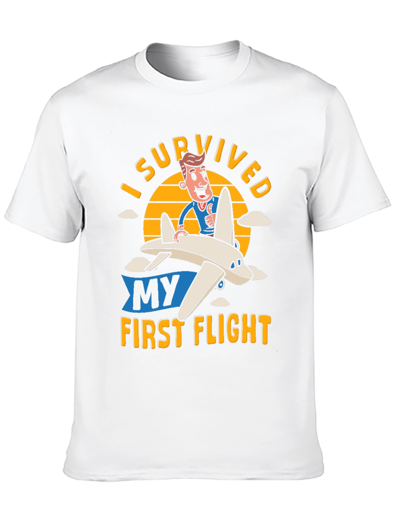 I Survived My First Flight T-Shirt
