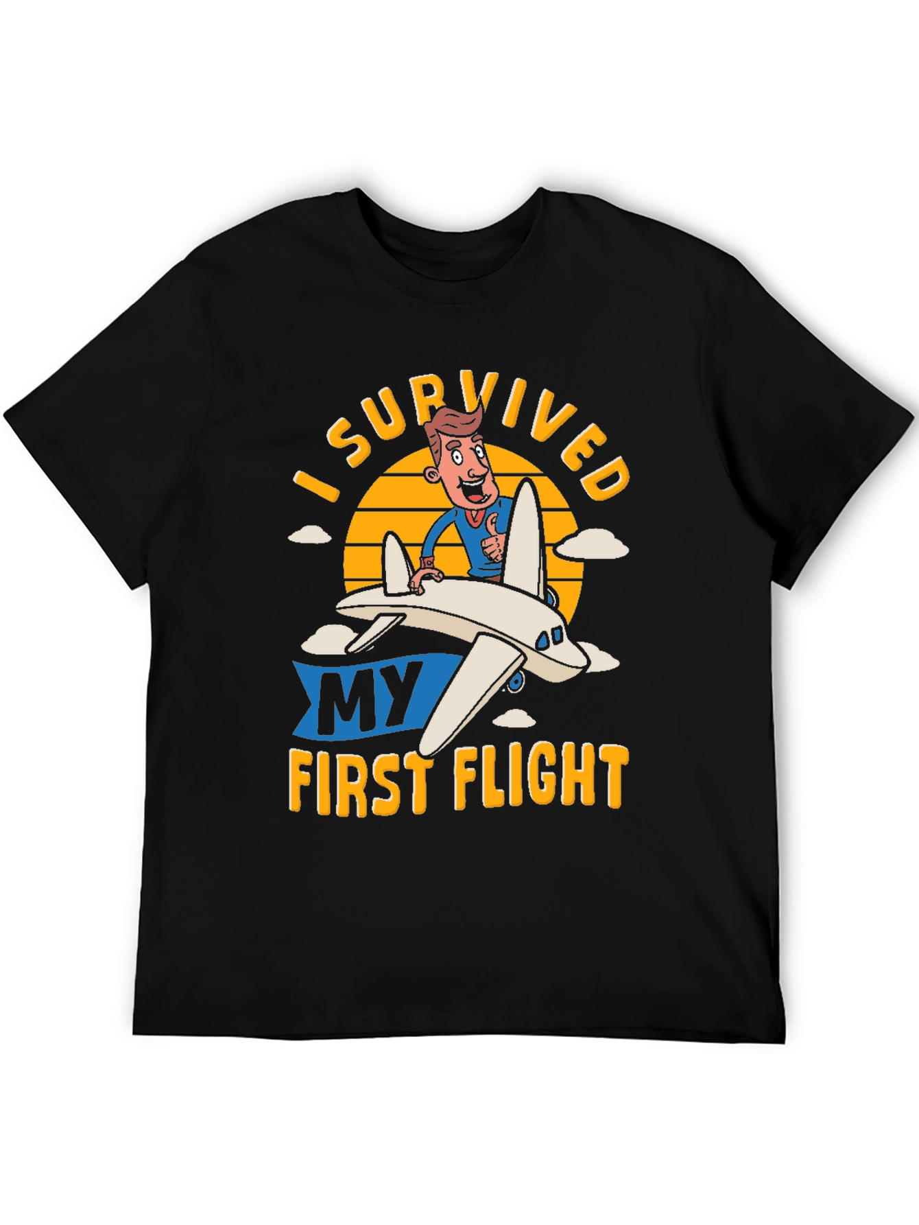 I Survived My First Flight T-Shirt