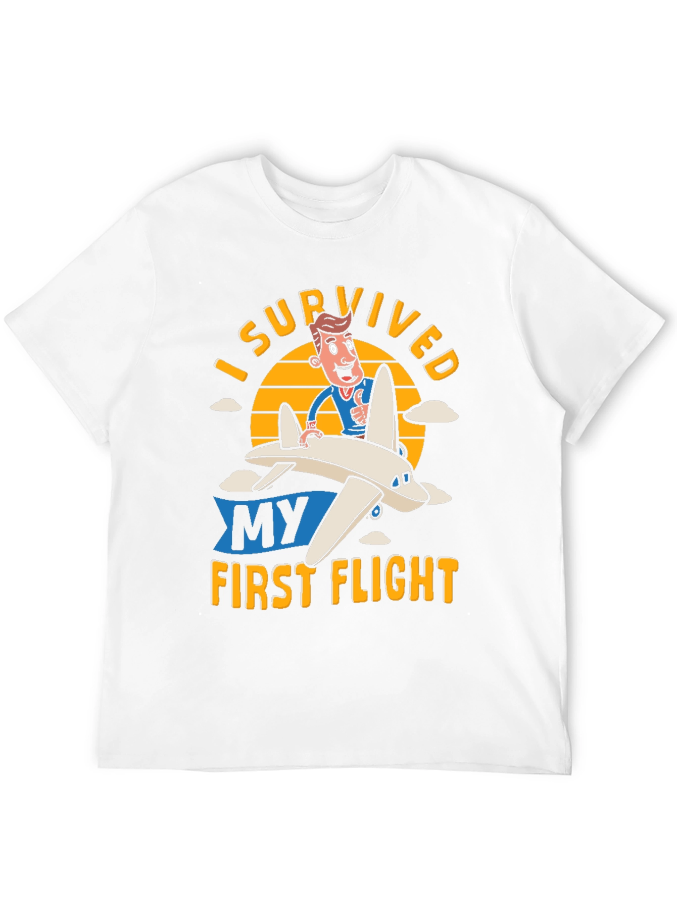 I Survived My First Flight T-Shirt