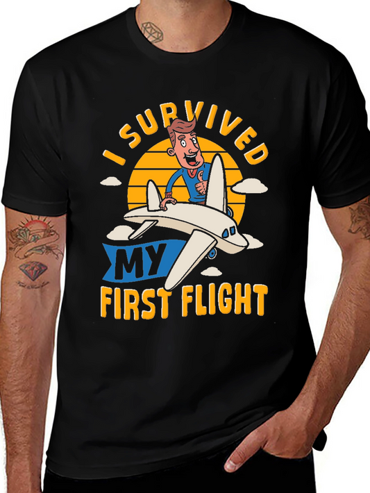 I Survived My First Flight T-Shirt
