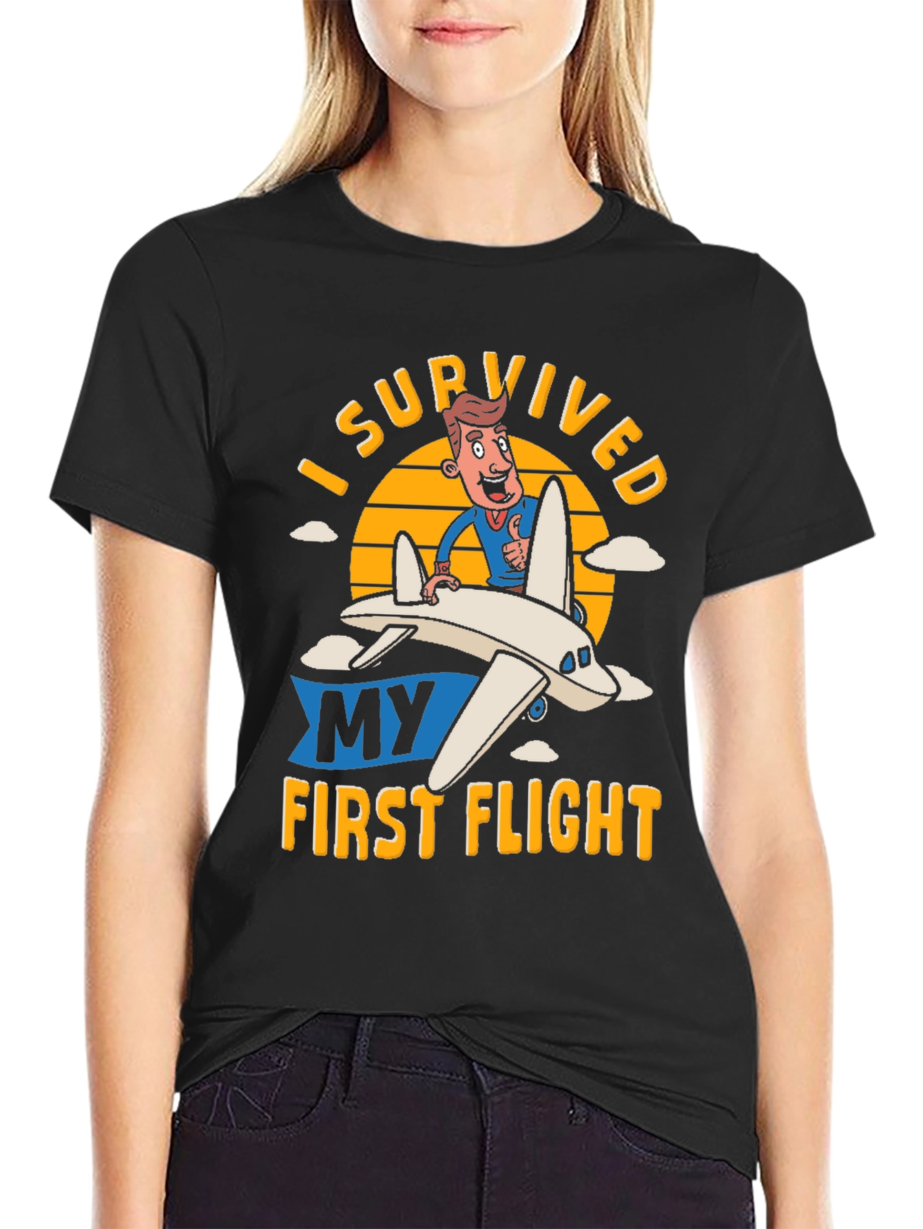 I Survived My First Flight T-Shirt