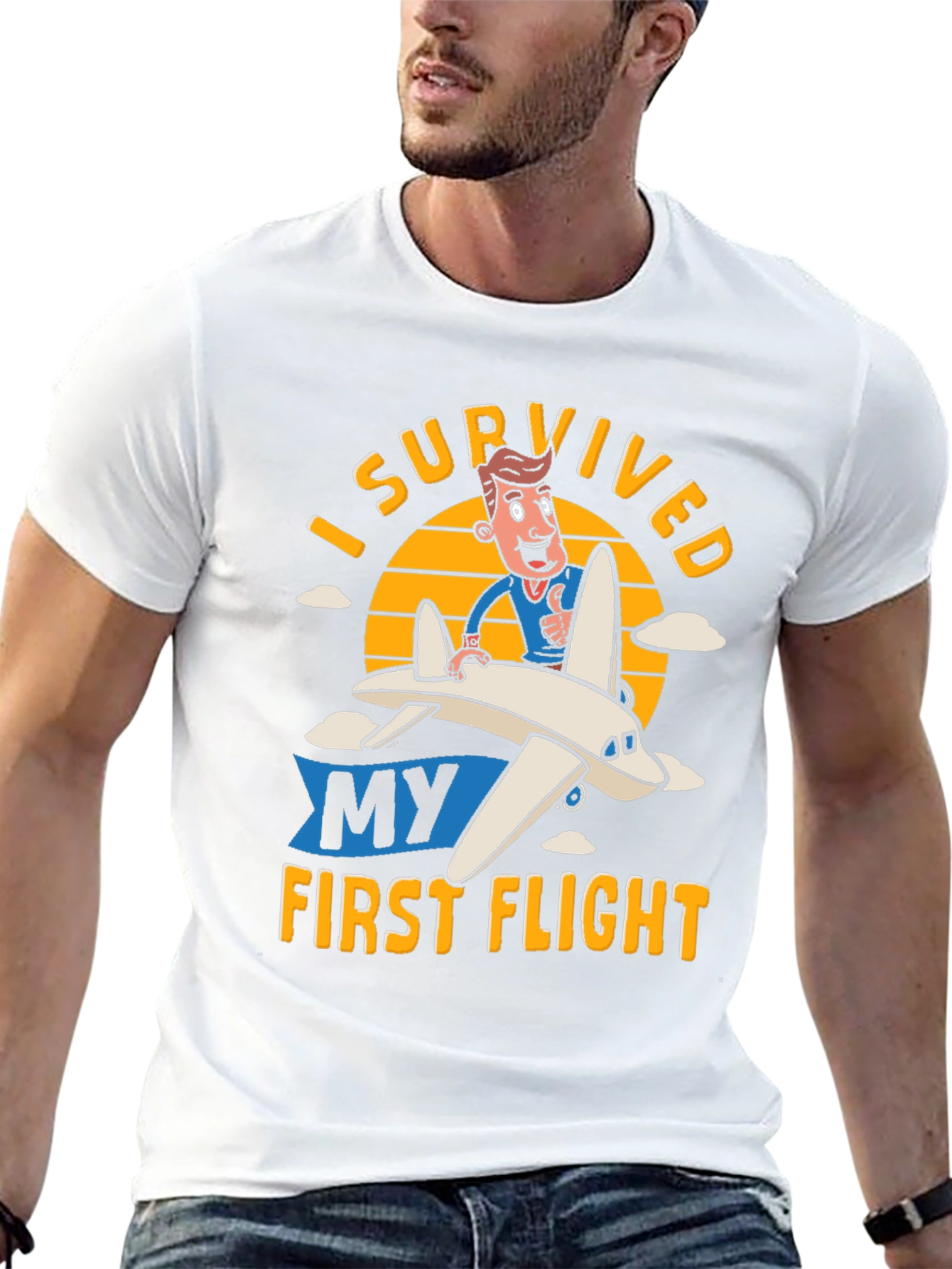 I Survived My First Flight T-Shirt