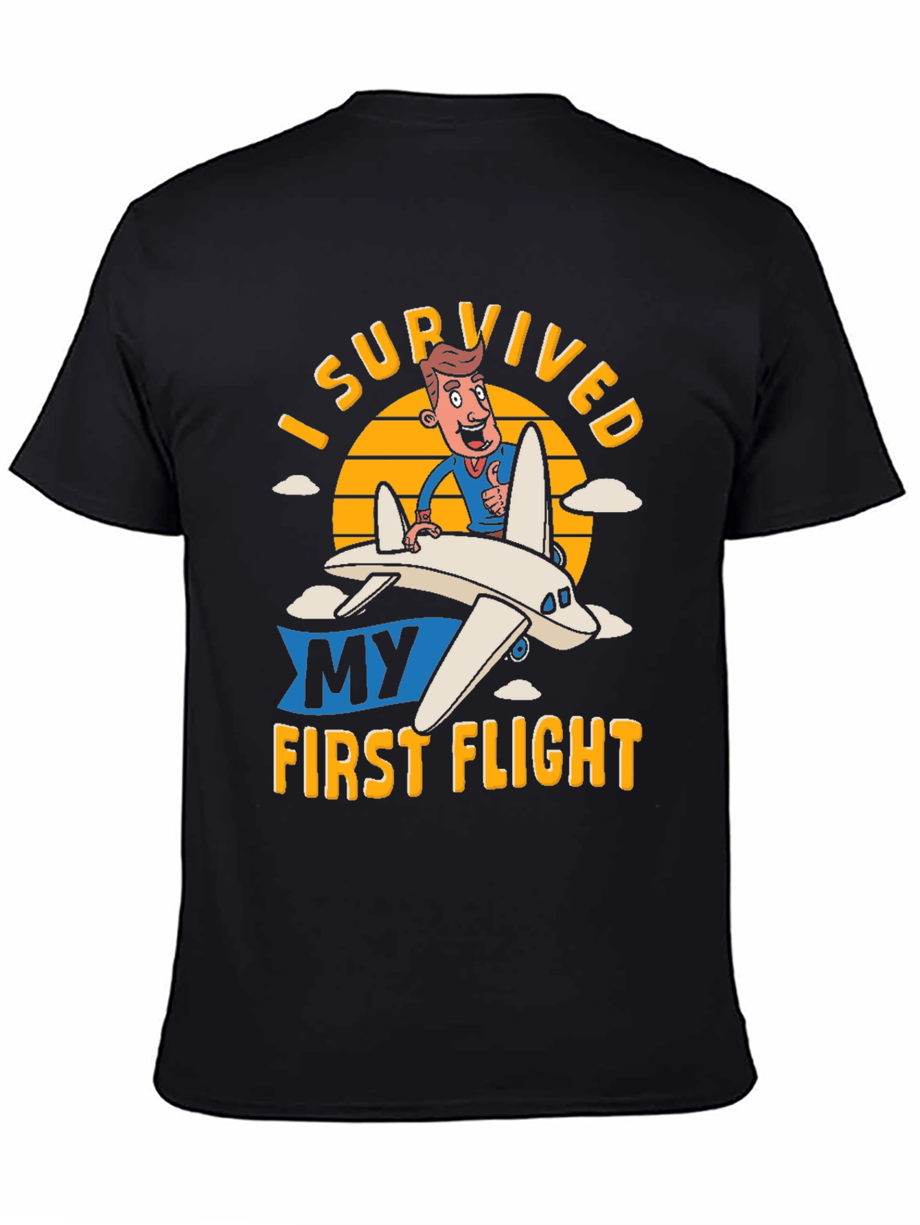 I Survived My First Flight T-Shirt