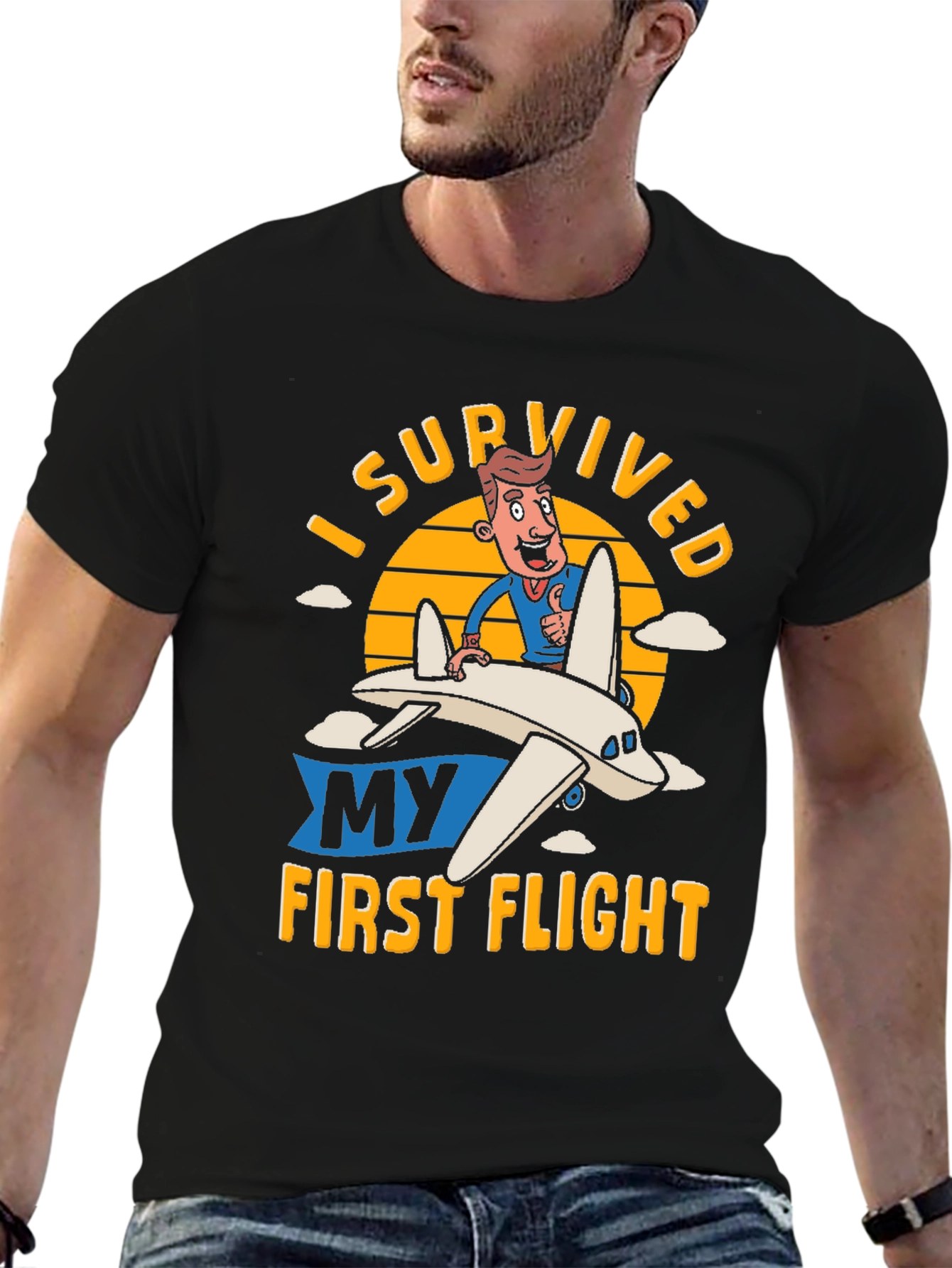 I Survived My First Flight T-Shirt
