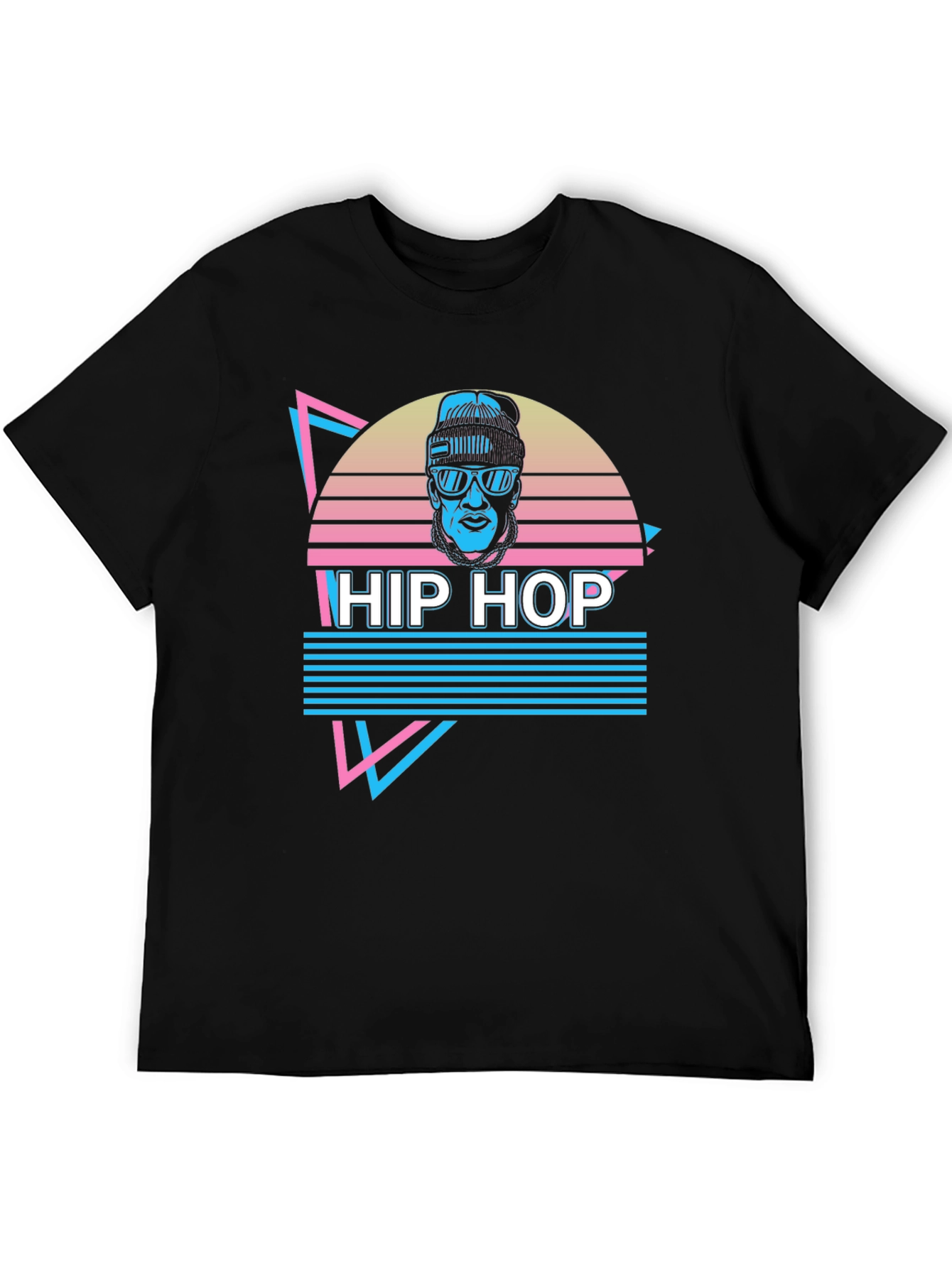 Retro Hip Hop Graphic T-Shirt