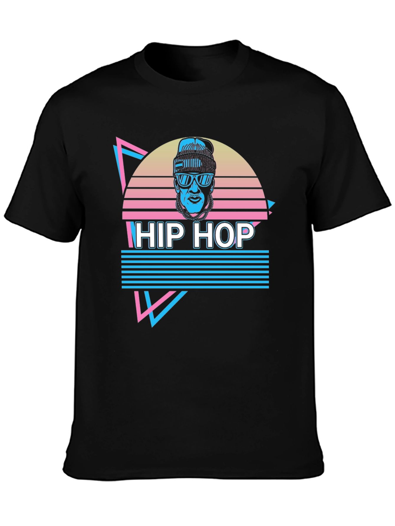 Retro Hip Hop Graphic T-Shirt