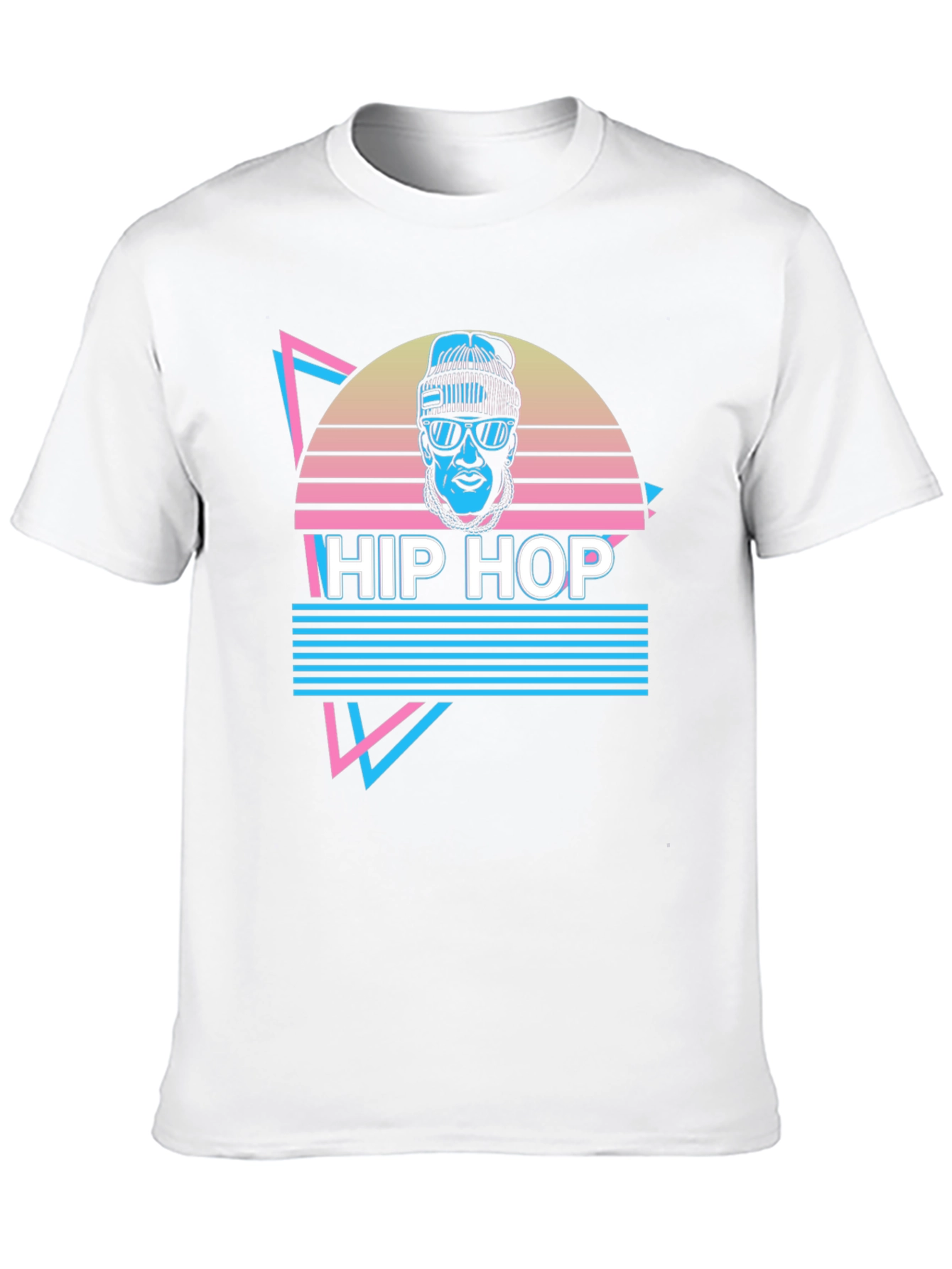 Retro Hip Hop Graphic T-Shirt
