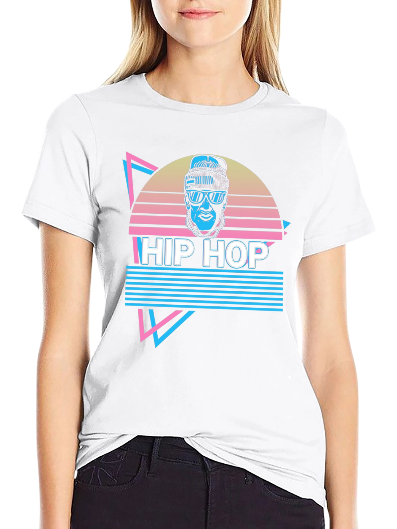 Retro Hip Hop Graphic T-Shirt