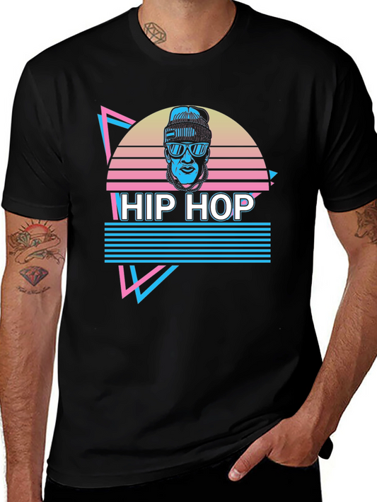 Retro Hip Hop Graphic T-Shirt