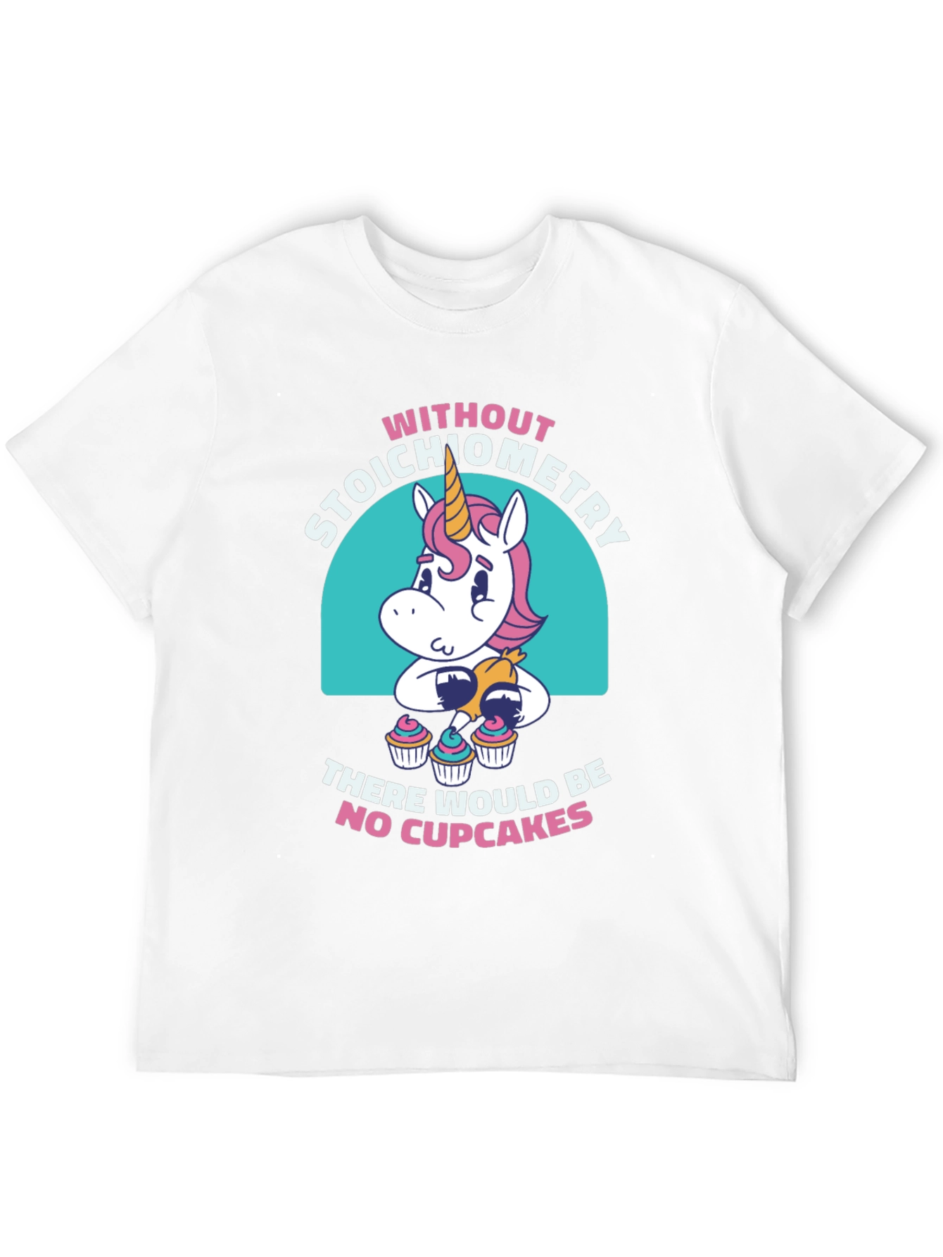 Stoichiometry Cupcake Graphic Tee
