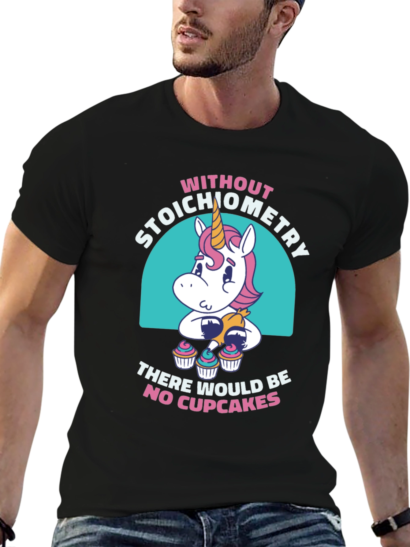 Stoichiometry Cupcake Graphic Tee