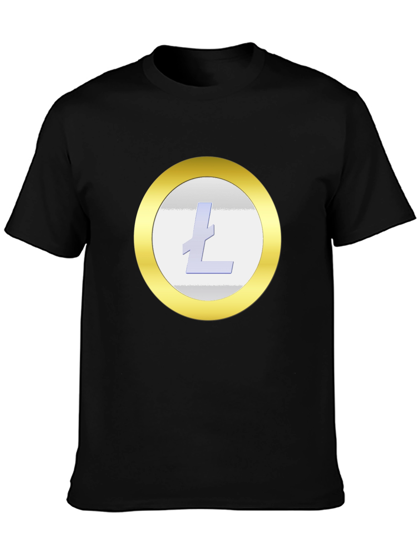 Litecoin Crypto T-Shirt - Black