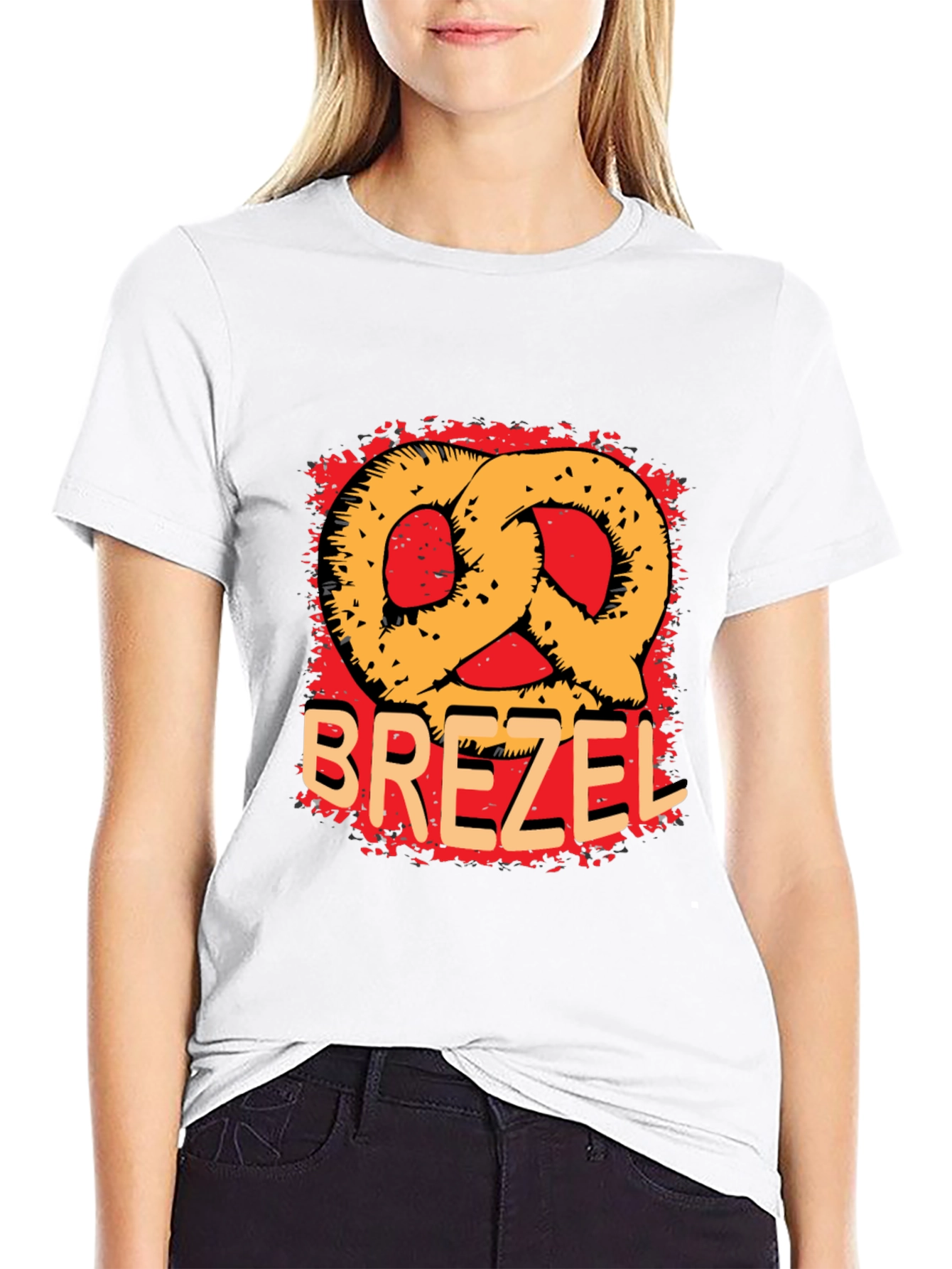 Brezel Pretzel T-Shirt - Bavarian Food Tee