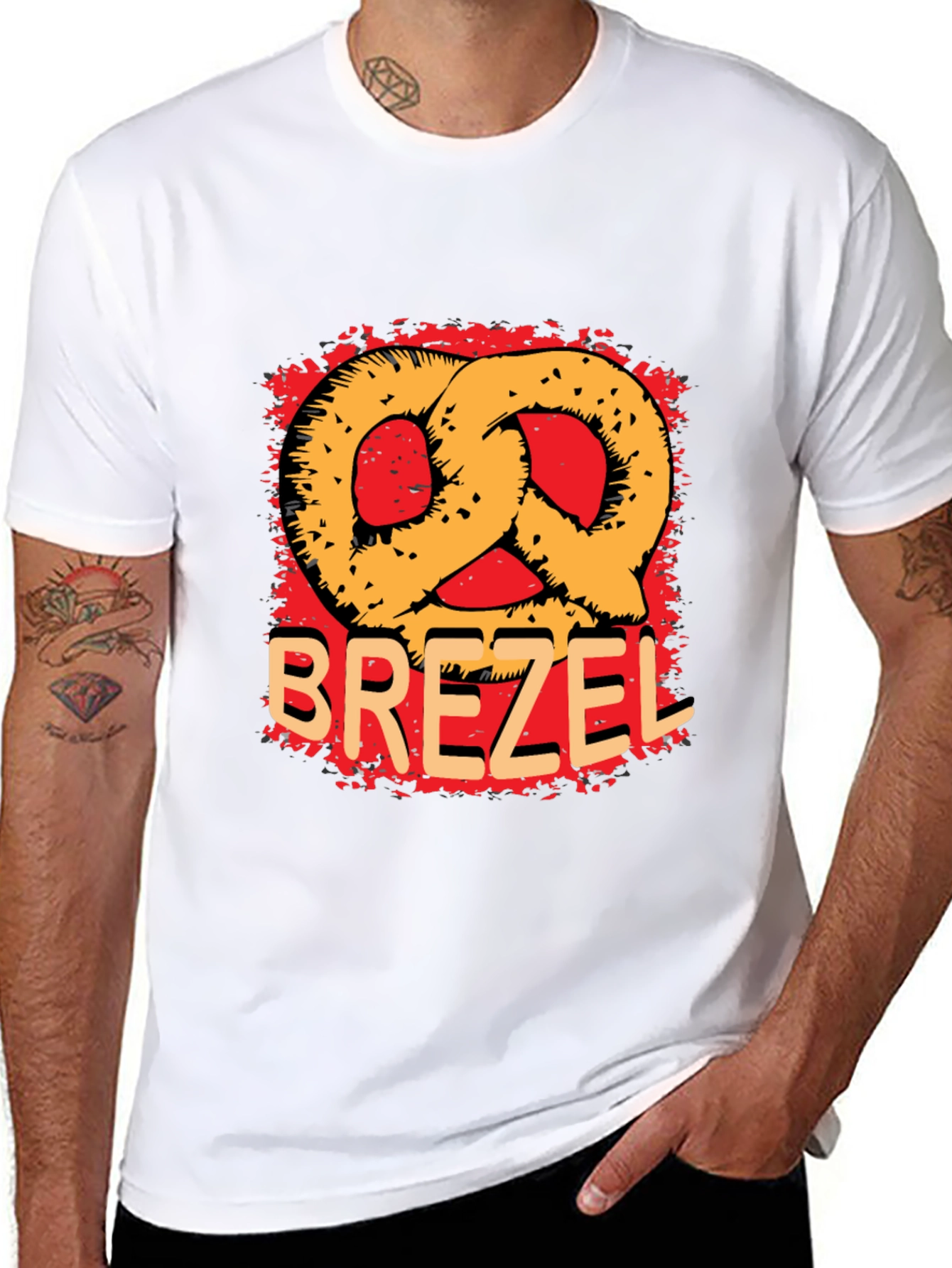 Brezel Pretzel T-Shirt - Bavarian Food Tee