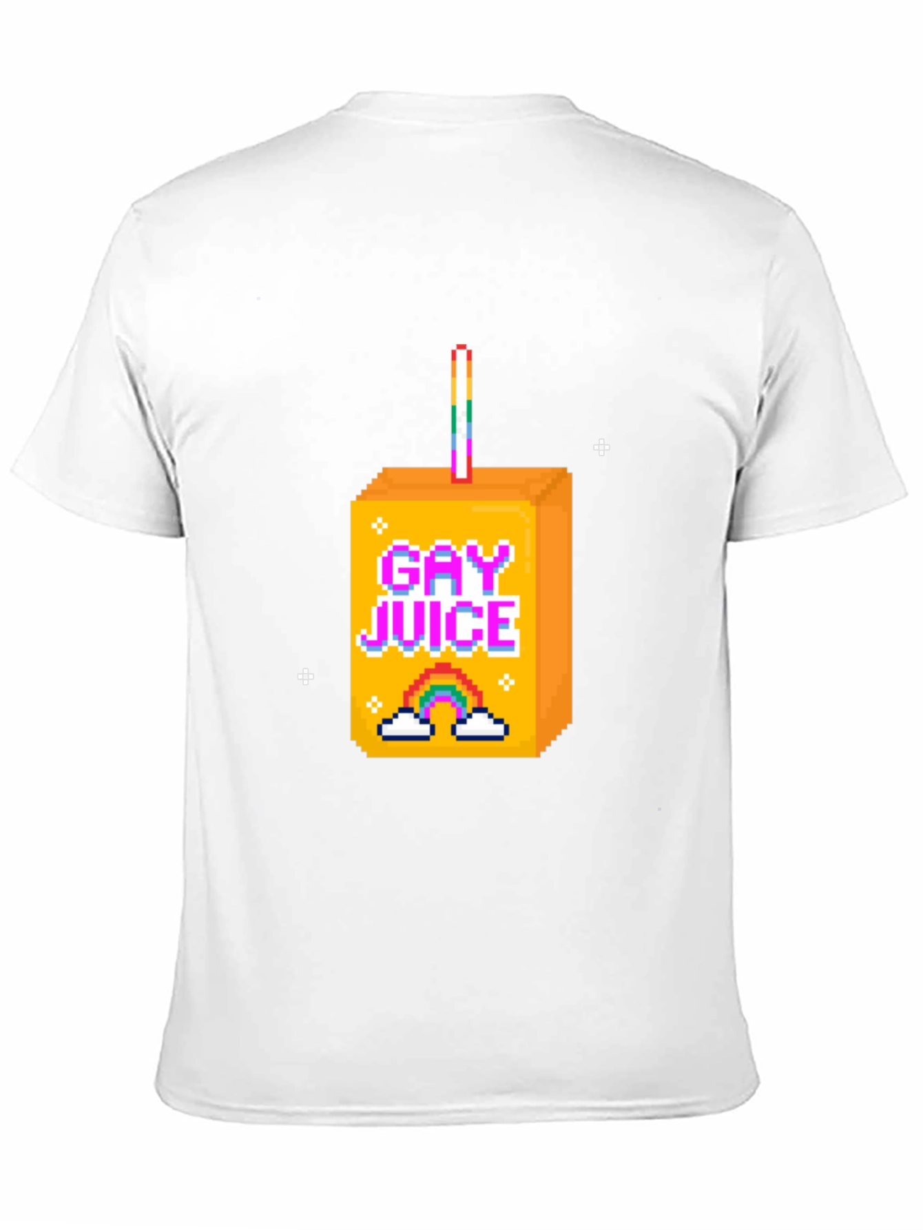 Gay Juice Box Pixel Art T-Shirt