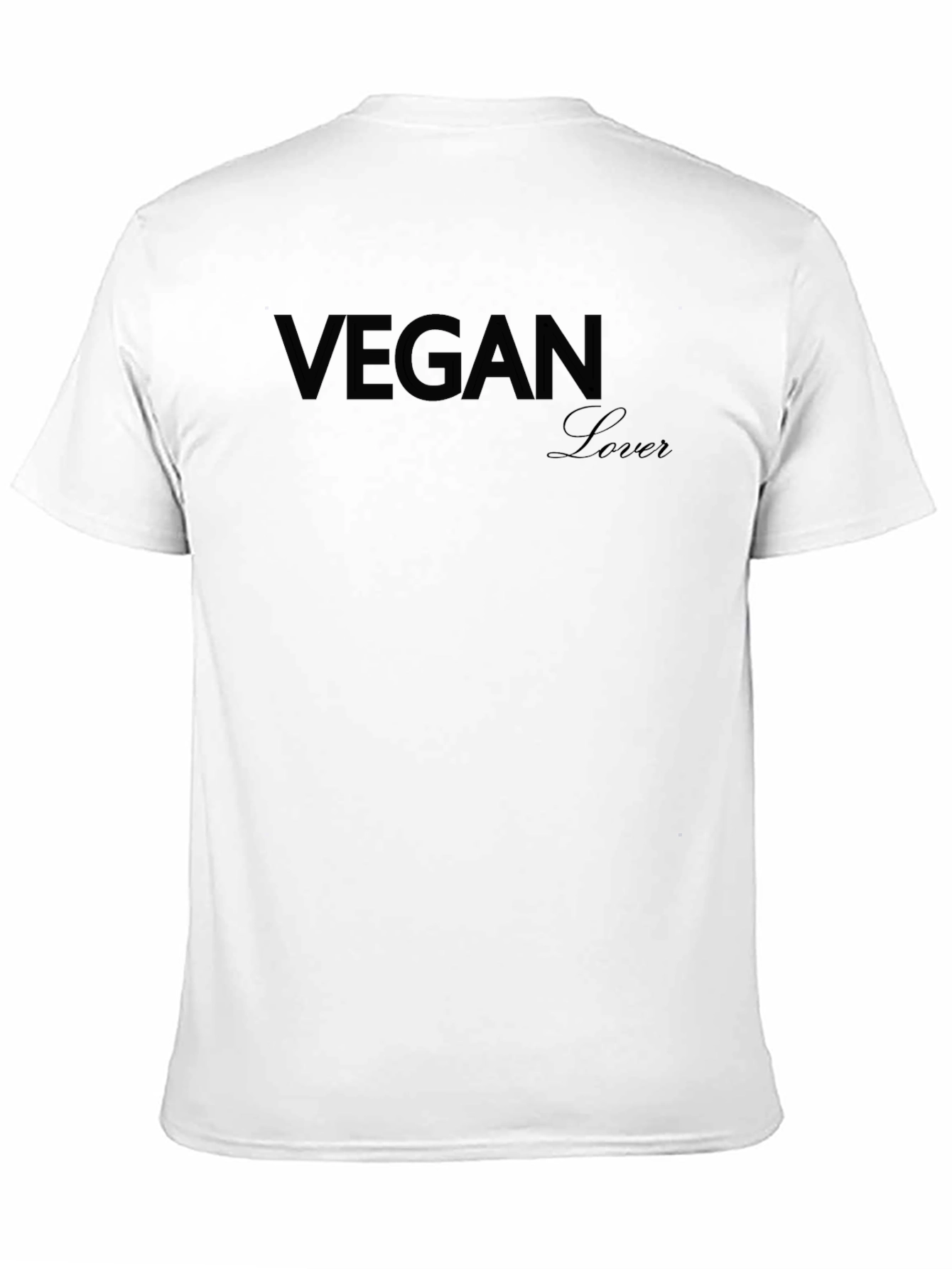 Vegan Lover Black T-Shirt