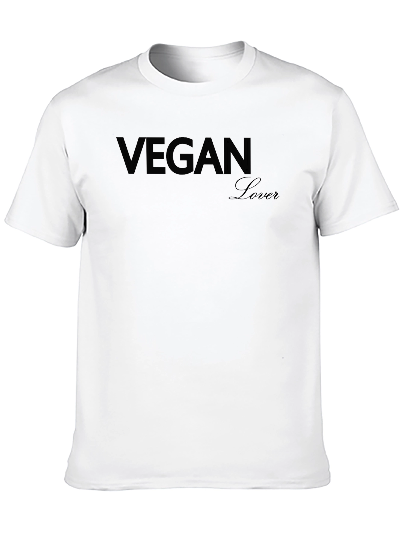 Vegan Lover Black T-Shirt