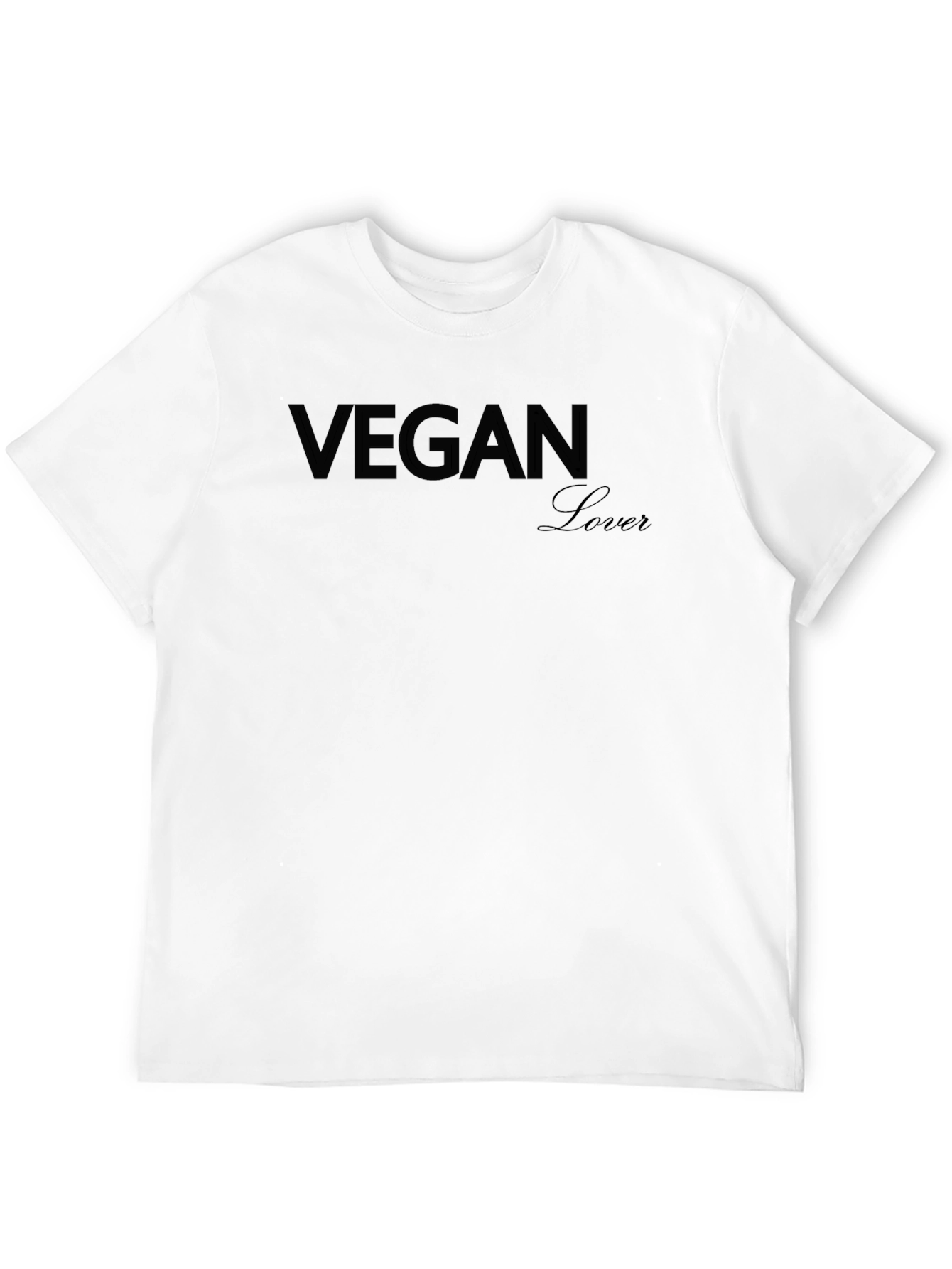 Vegan Lover Black T-Shirt