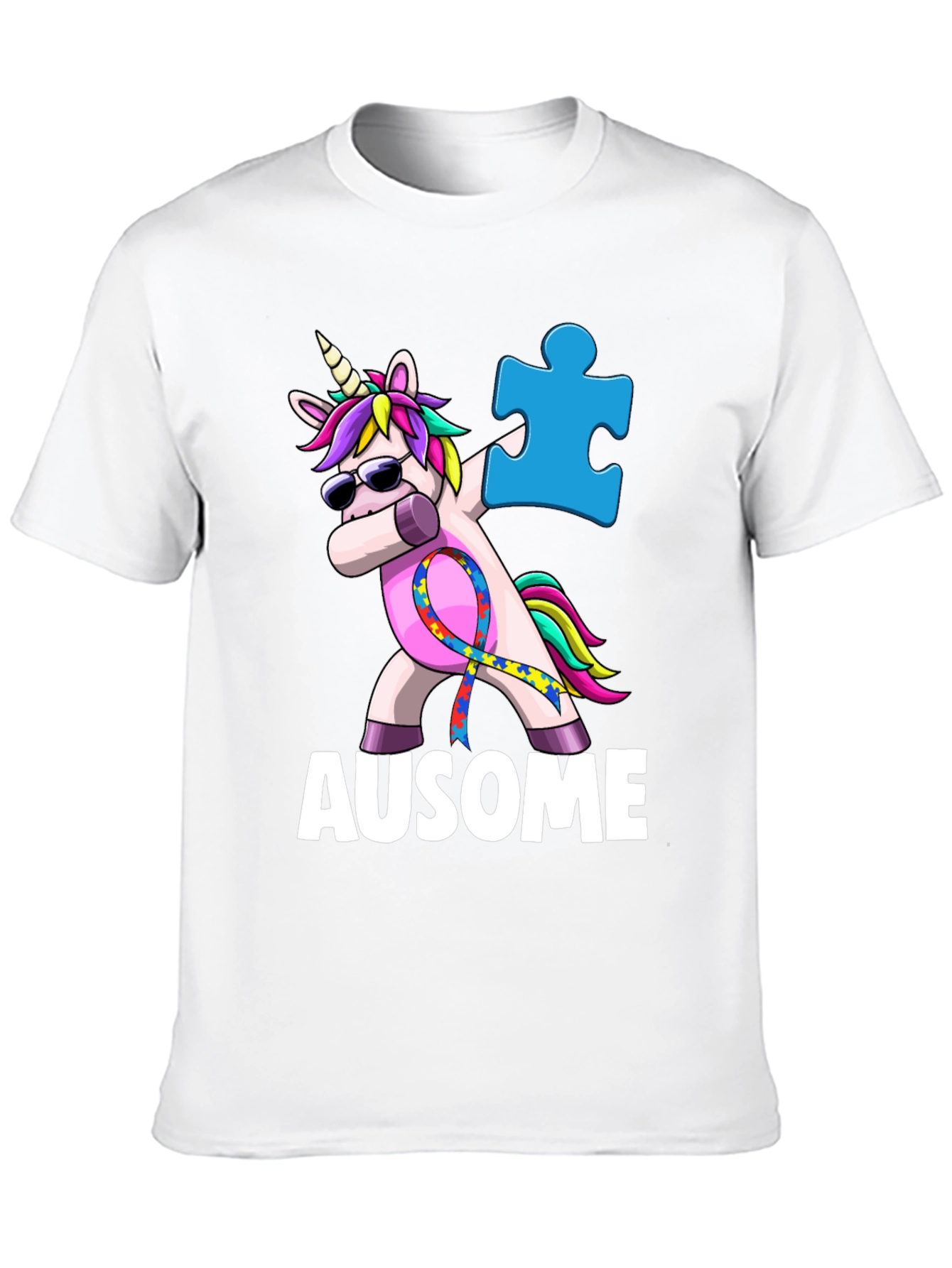 Autism Awareness Unicorn T-Shirt