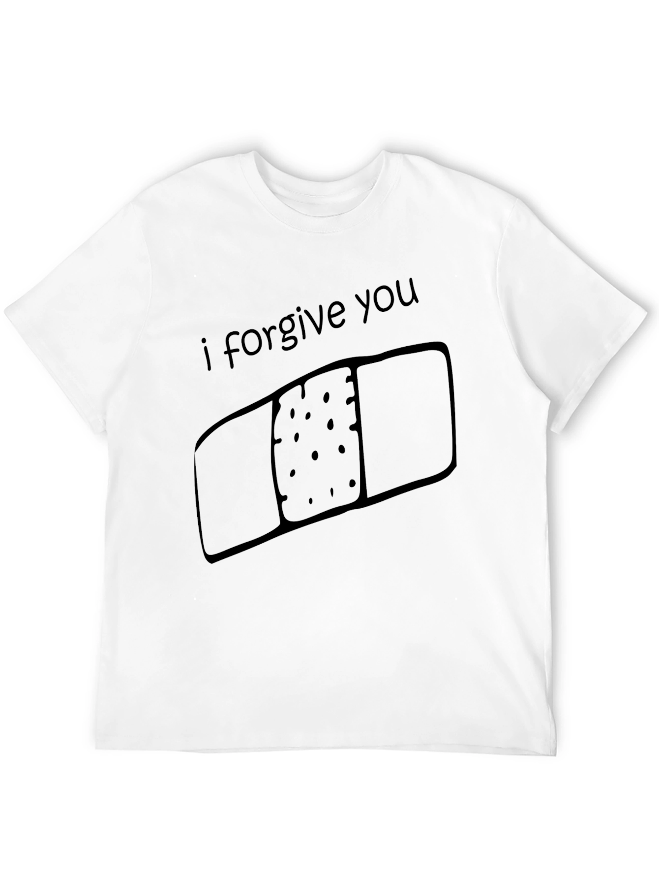 Forgiveness Bandage T-Shirt - Healing Message