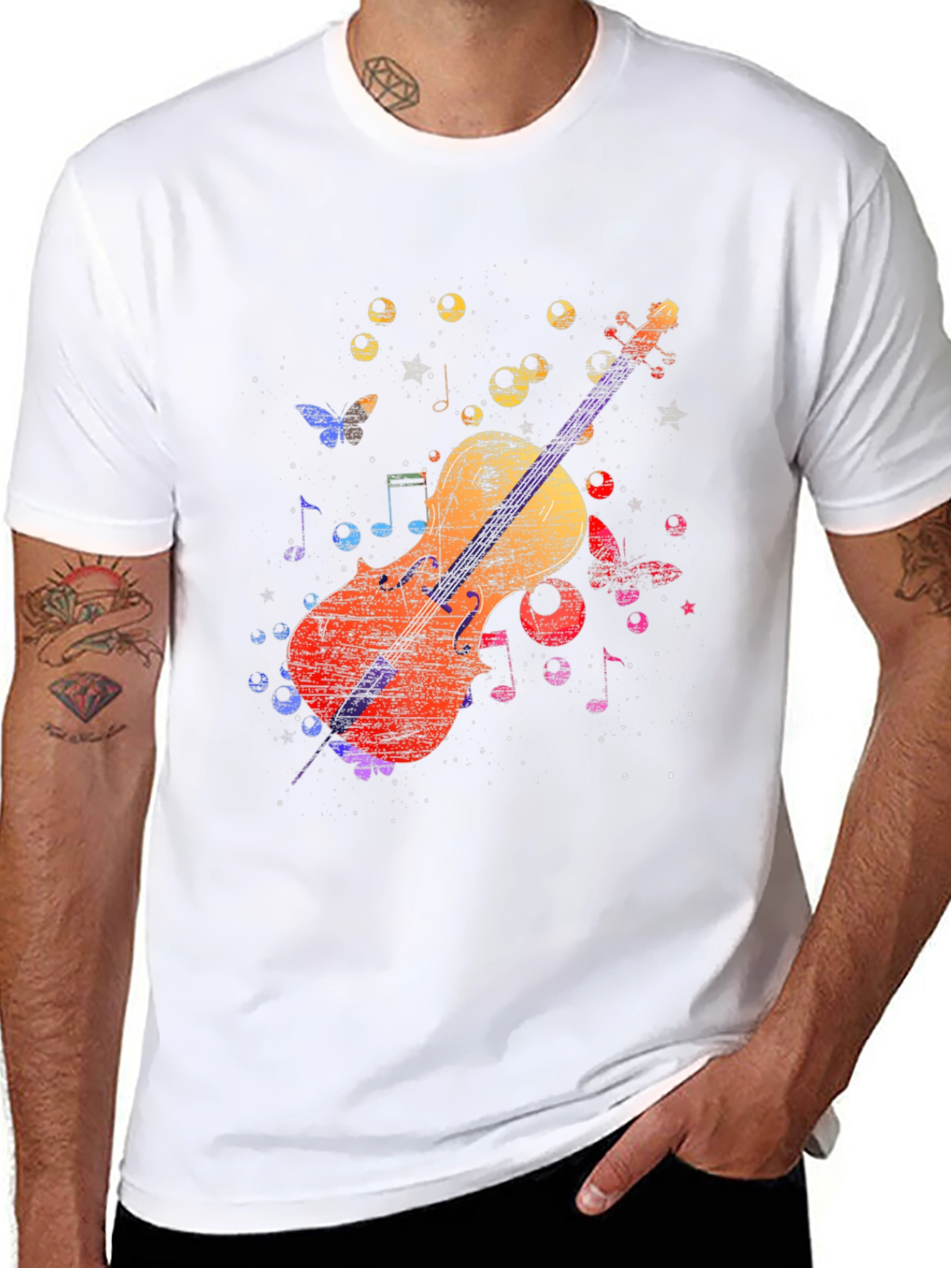 Musical Cello Graphic Tee