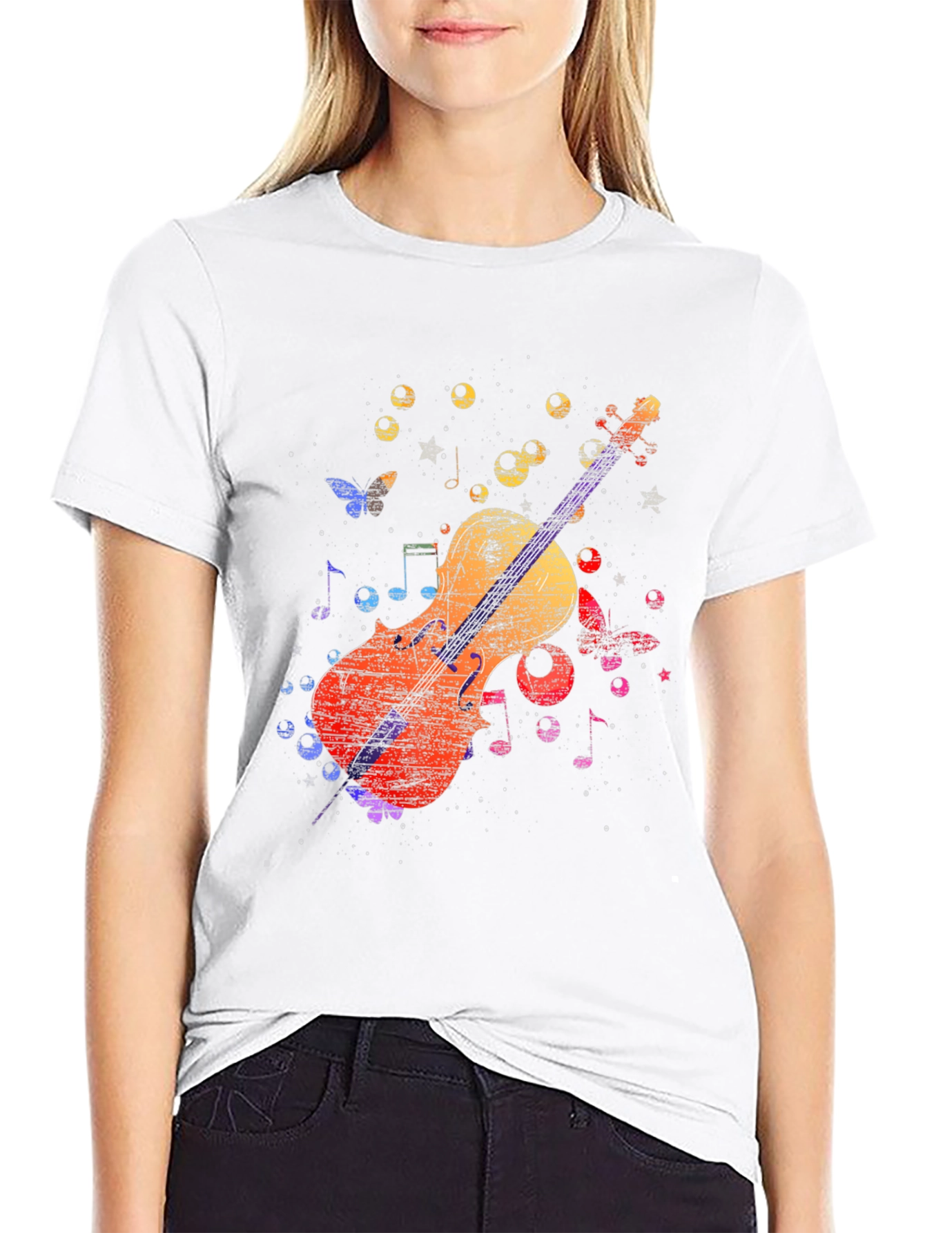 Musical Cello Graphic Tee