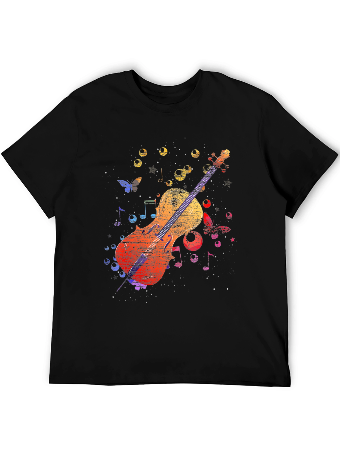 Musical Cello Graphic Tee