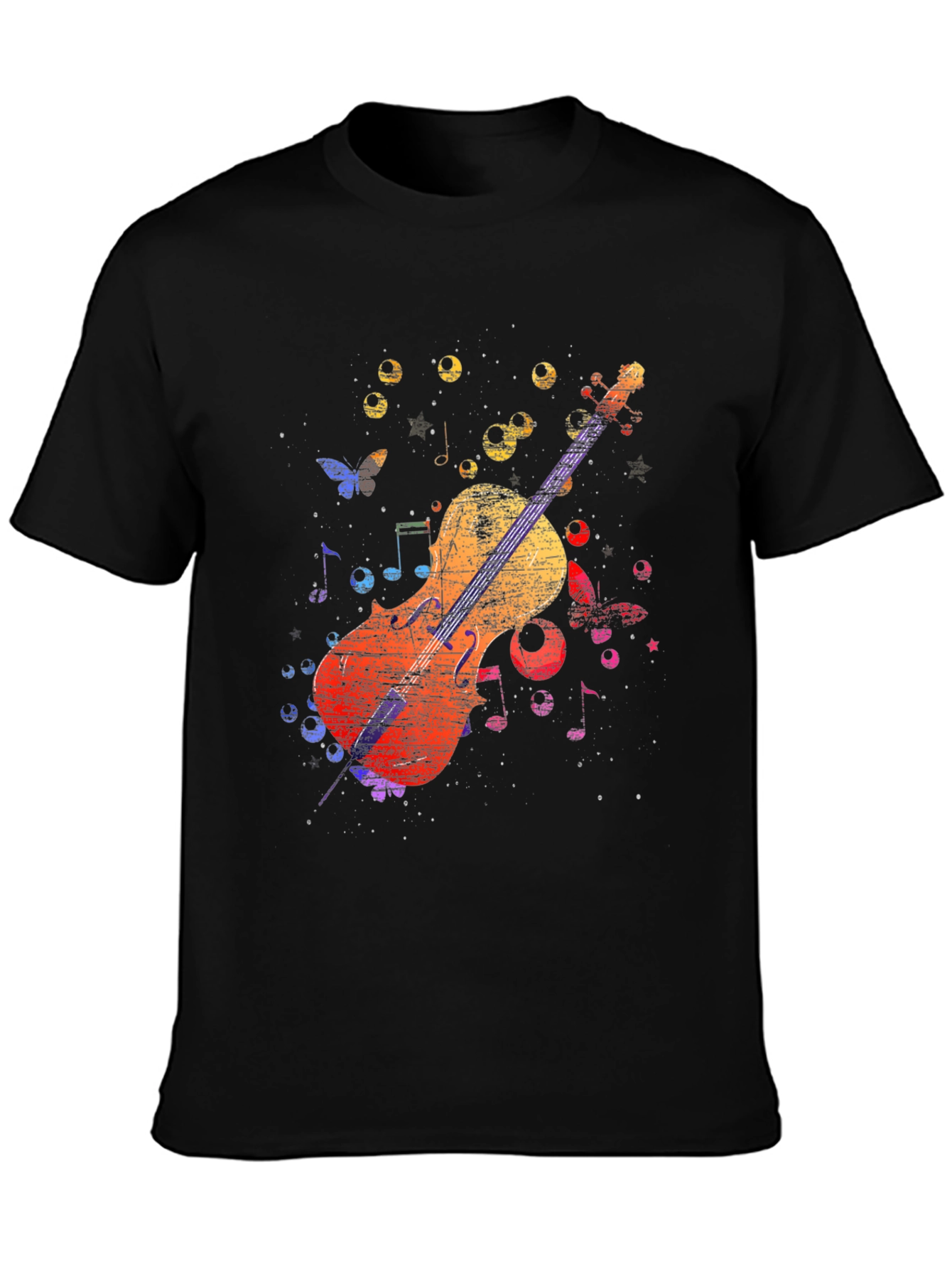 Musical Cello Graphic Tee