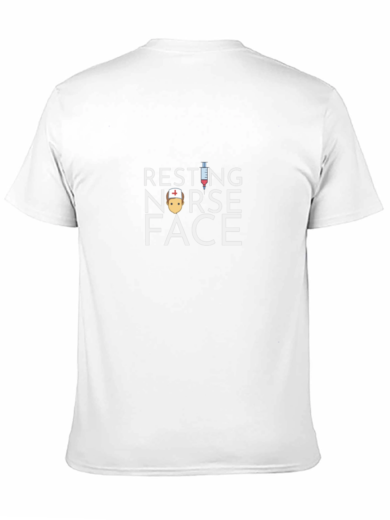 Resting Nurse Face Graphic T-Shirt
