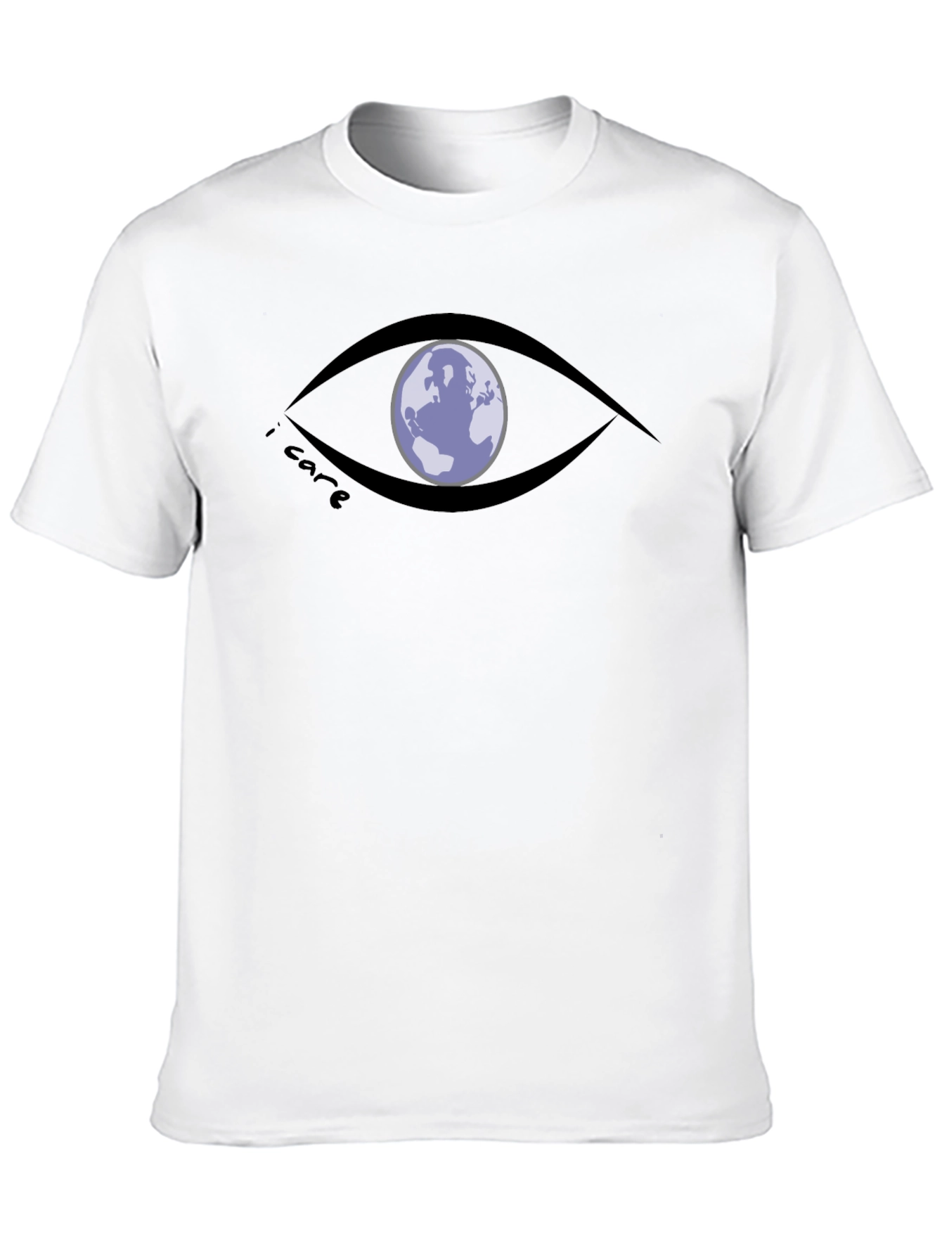 I Care Earth Graphic T-Shirt