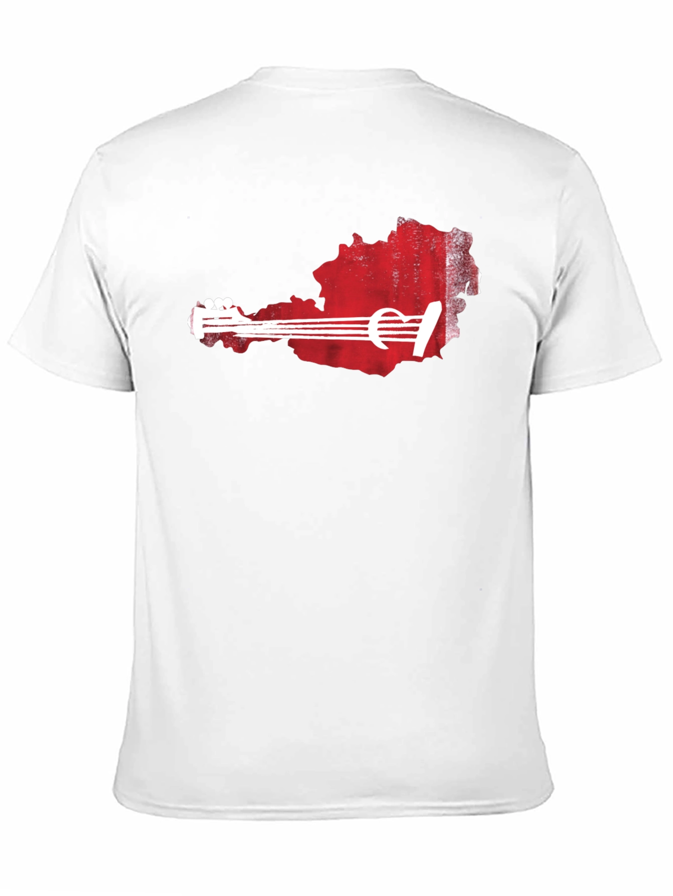 Austria Guitar T-Shirt - Black