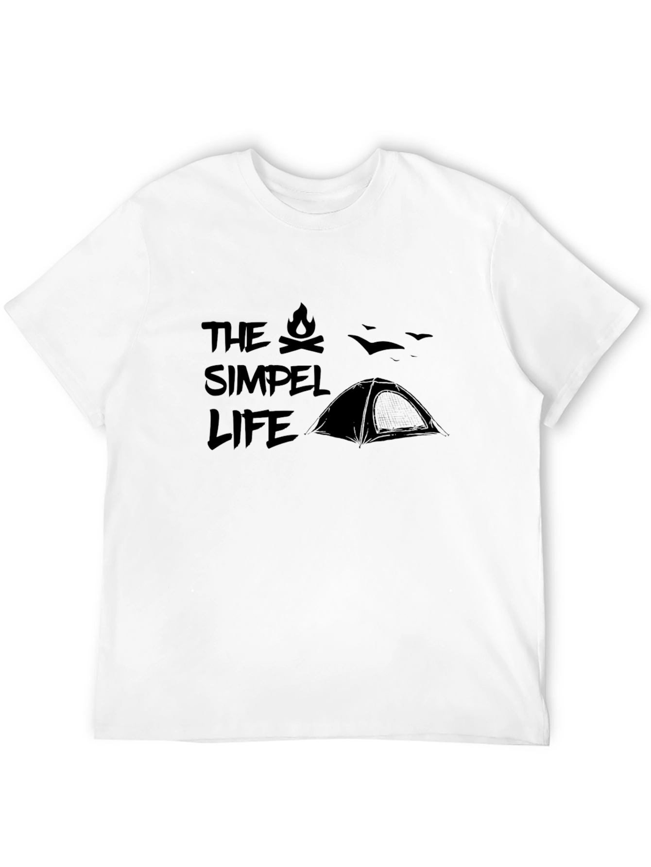 Simple Life Camping Graphic Tee