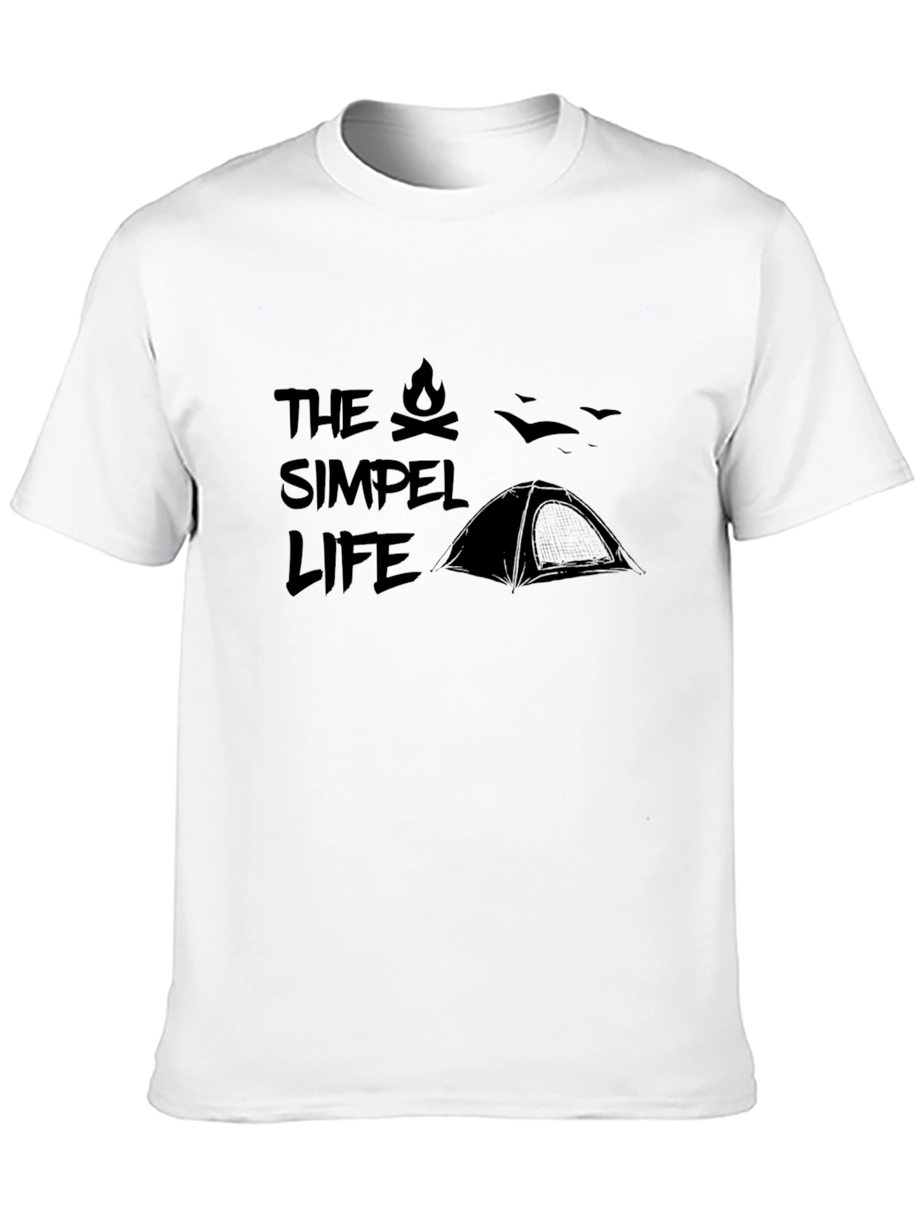 Simple Life Camping Graphic Tee