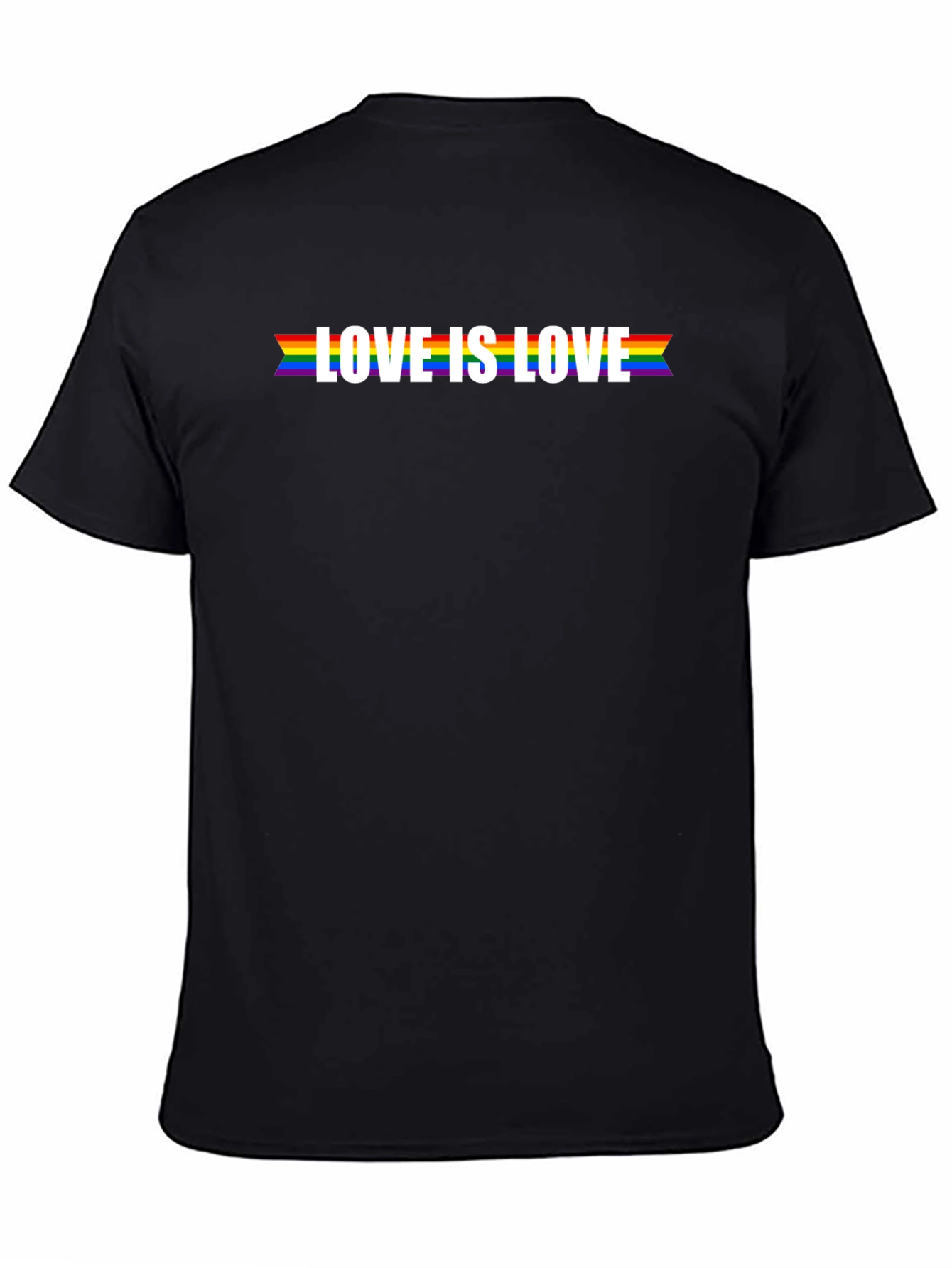 Love is Love Pride T-Shirt - Black LGBTQ Tee