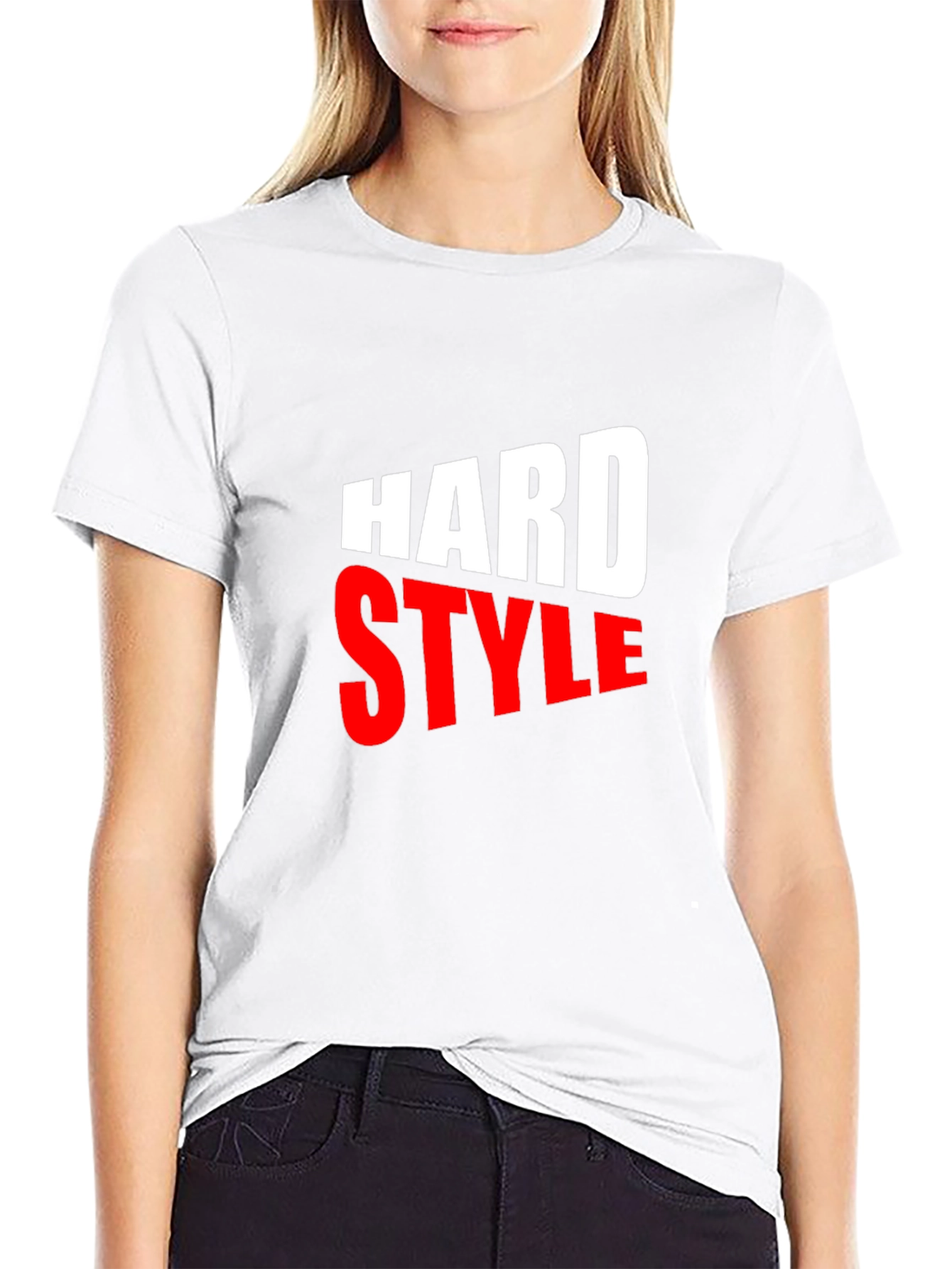 Hard Style Black Graphic Tee
