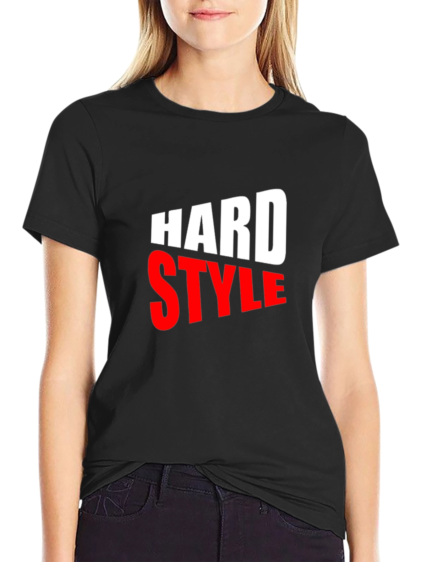 Hard Style Black Graphic Tee