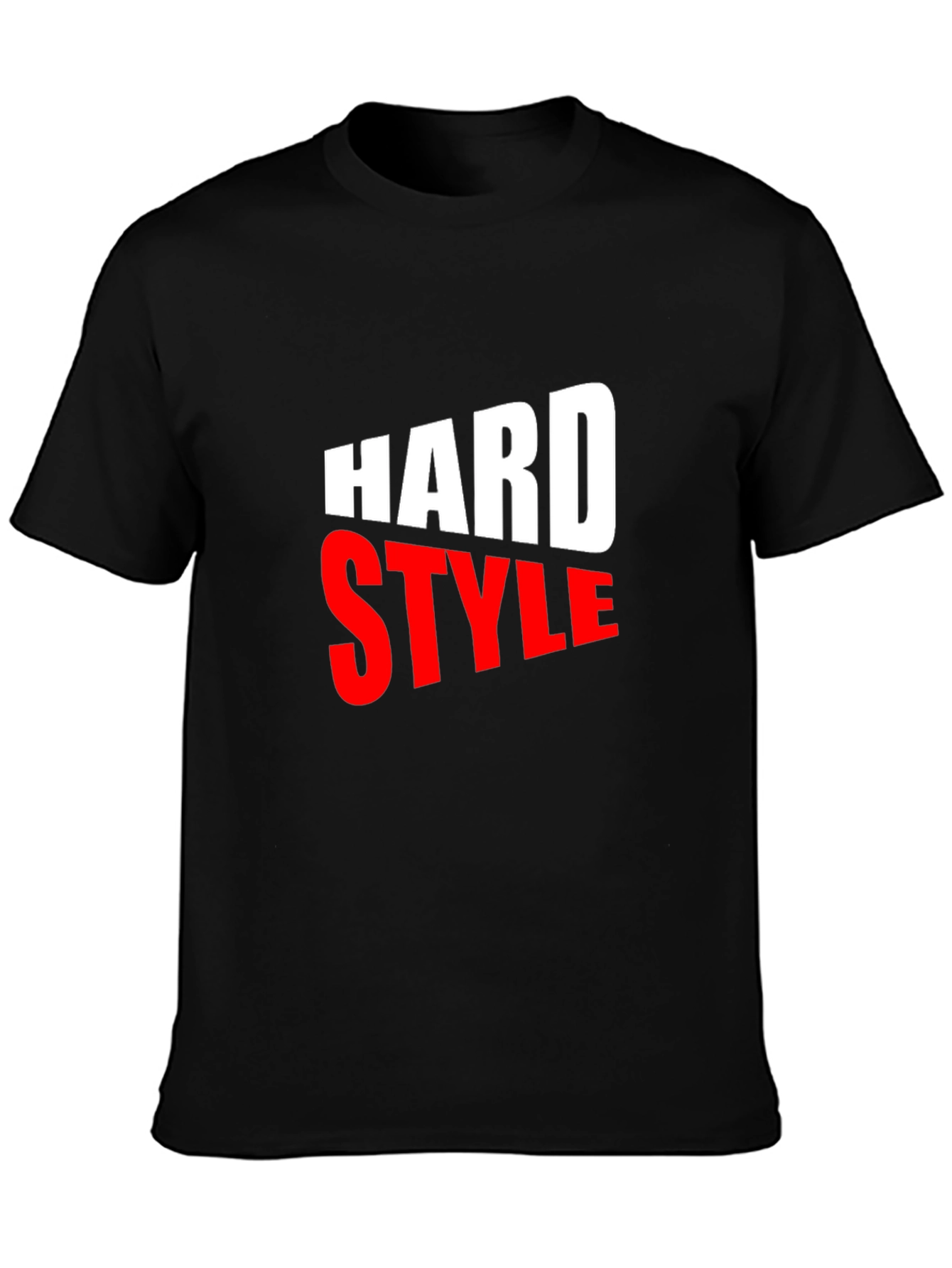 Hard Style Black Graphic Tee