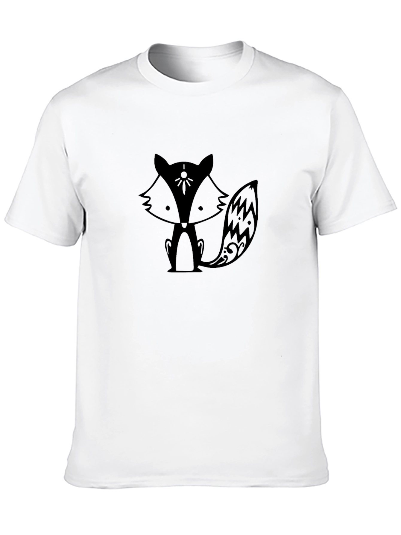 Cute Fox Graphic T-Shirt - Soft Cotton Tee