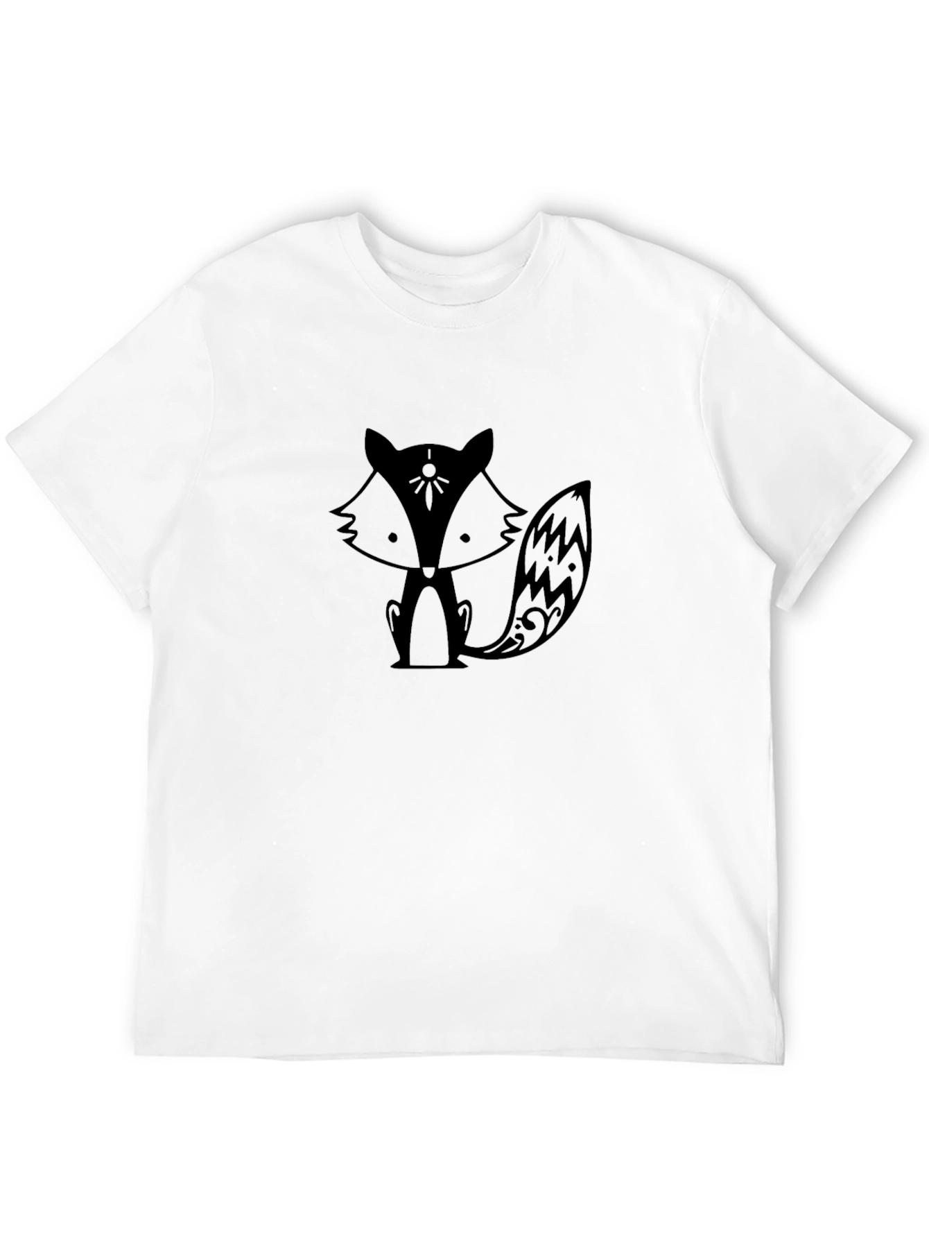 Cute Fox Graphic T-Shirt - Soft Cotton Tee