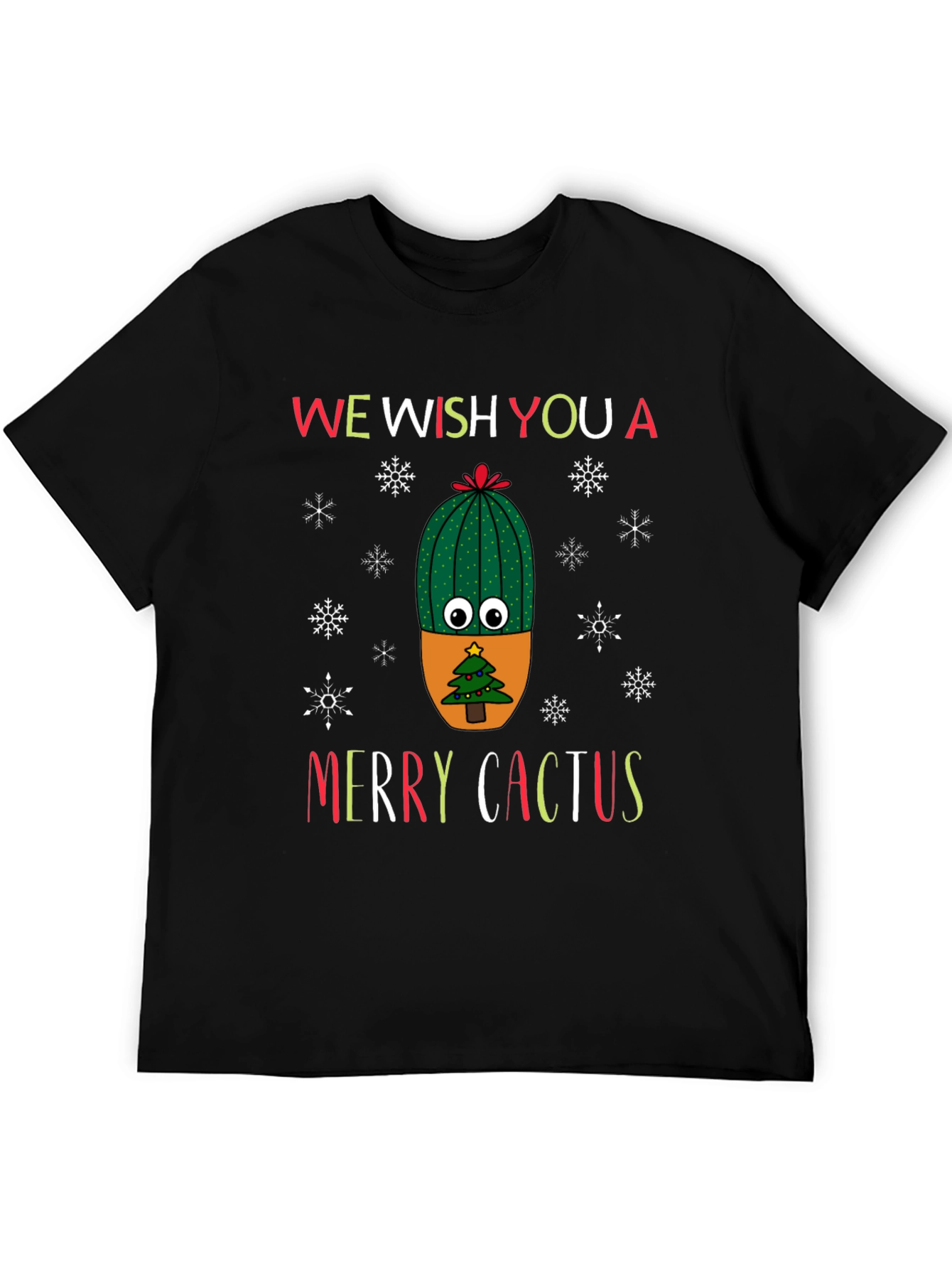 Merry Cactus Holiday T-Shirt