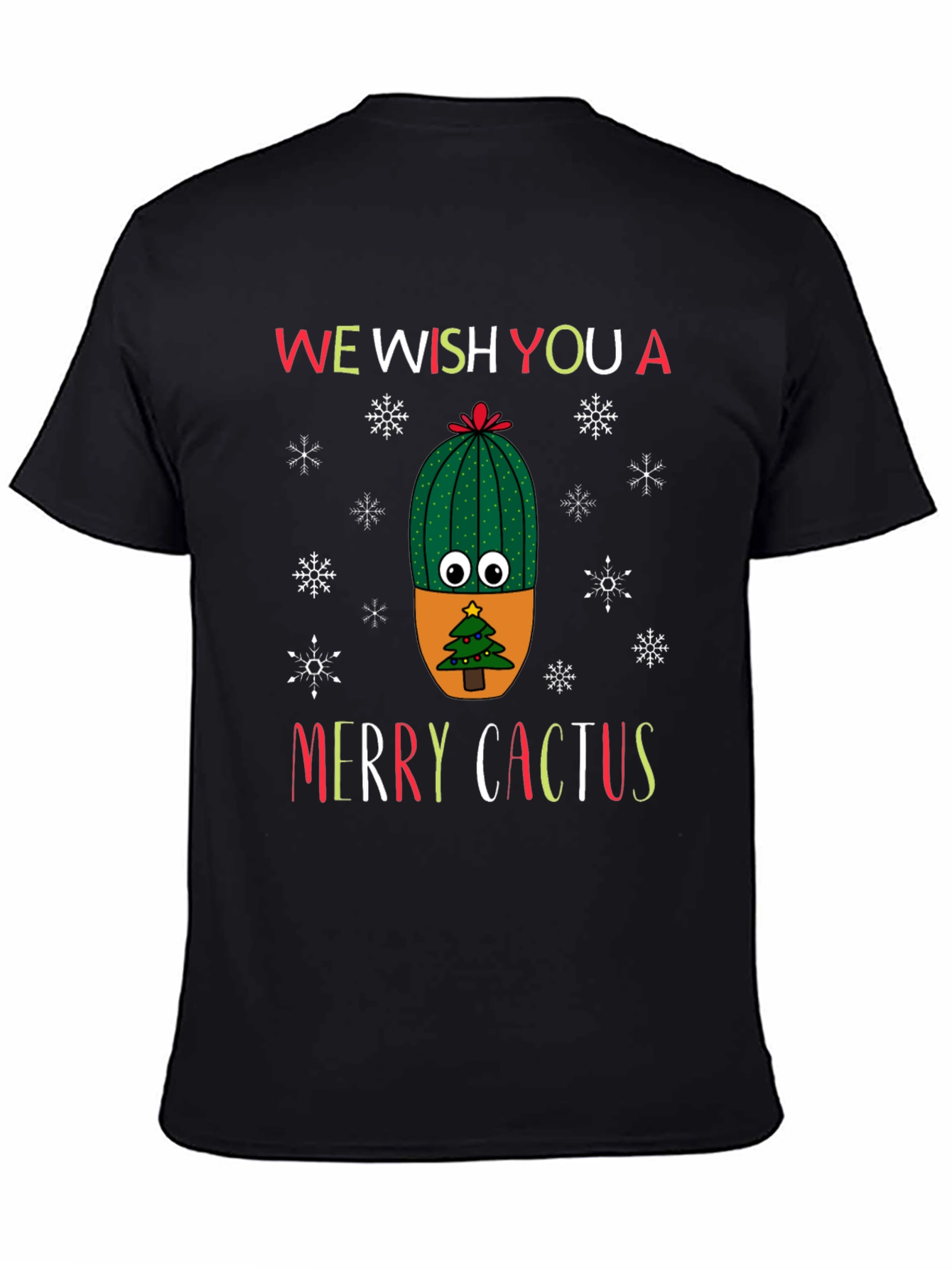 Merry Cactus Holiday T-Shirt