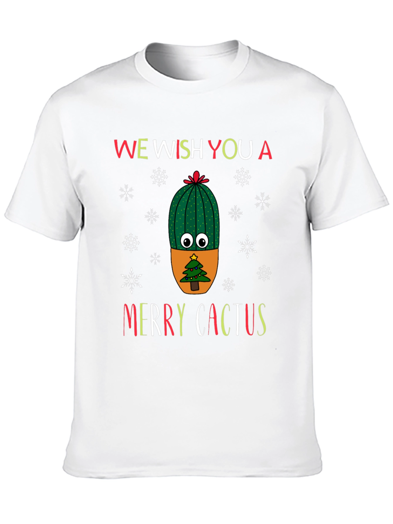Merry Cactus Holiday T-Shirt