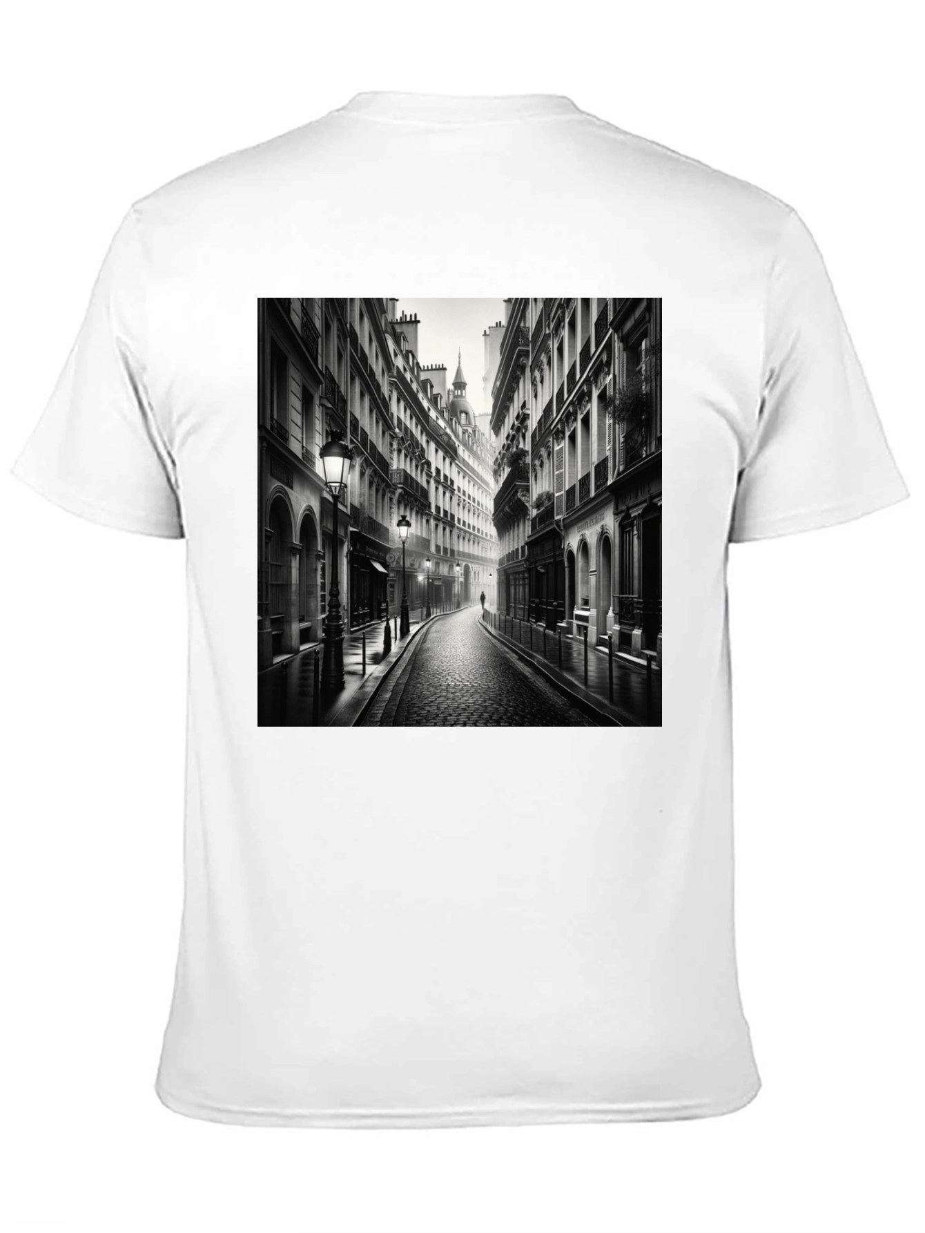 Paris Street Scene Graphic Tee