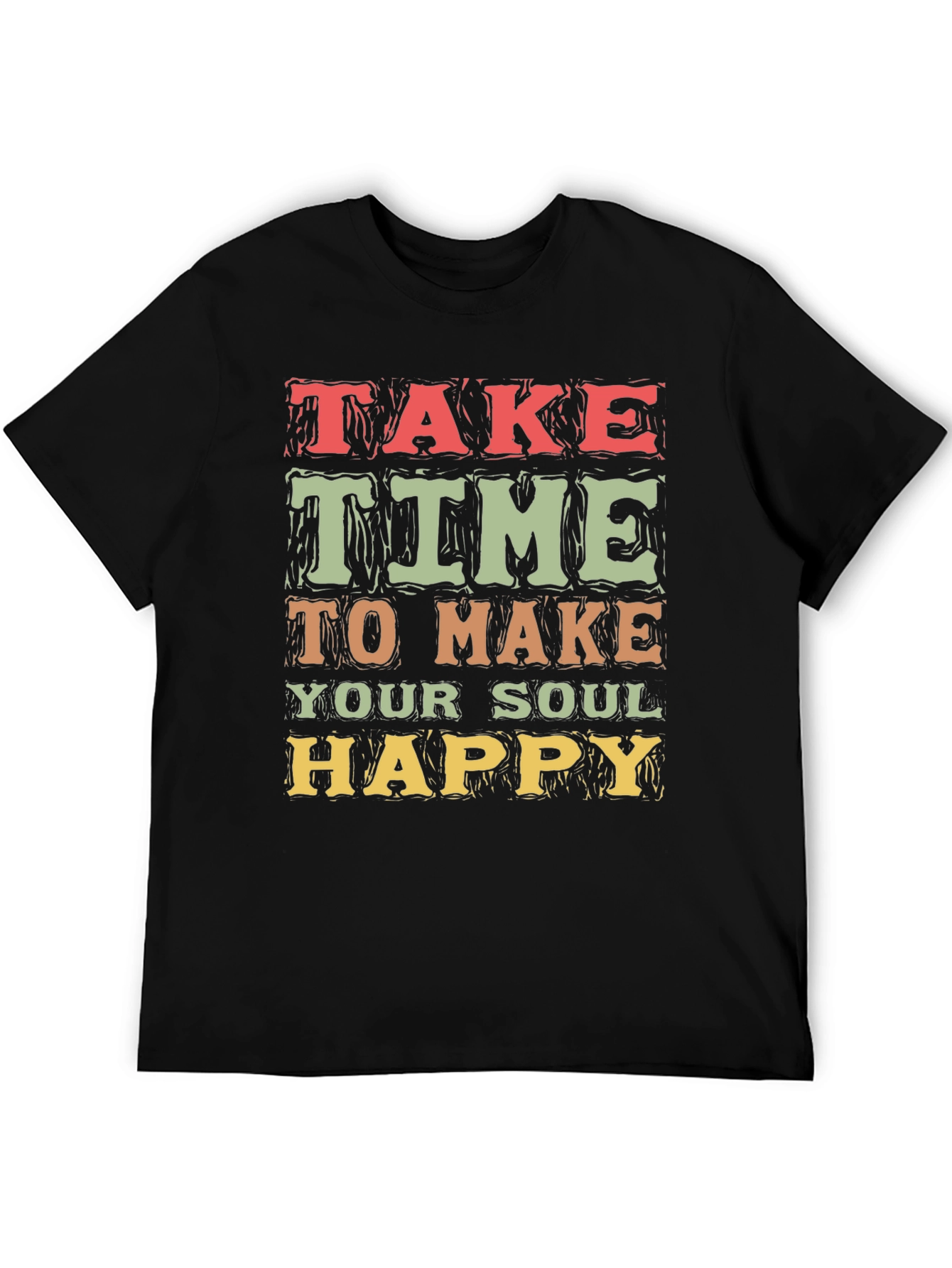 Soul Happy T-Shirt - Inspirational Graphic Tee