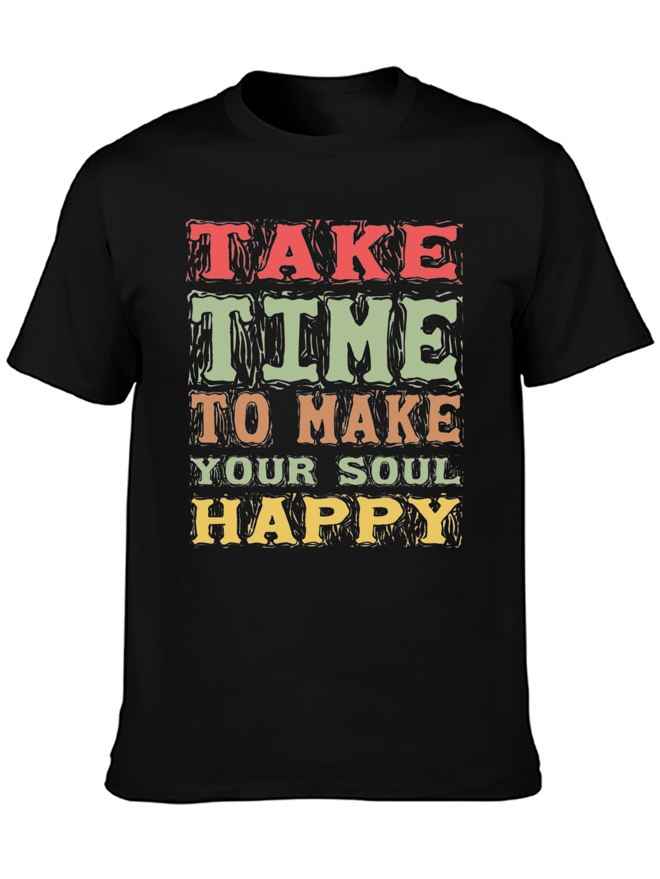Soul Happy T-Shirt - Inspirational Graphic Tee