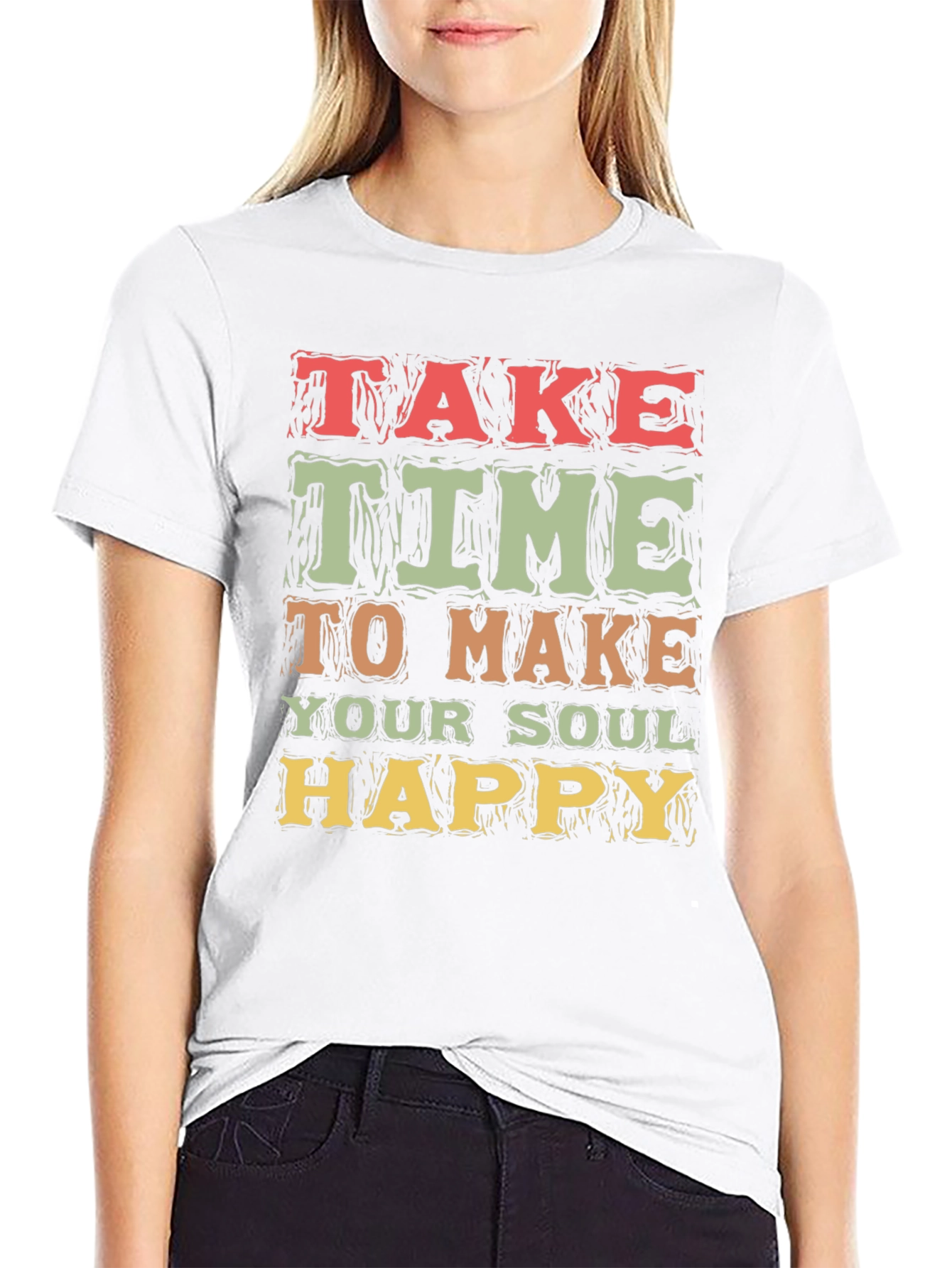 Soul Happy T-Shirt - Inspirational Graphic Tee