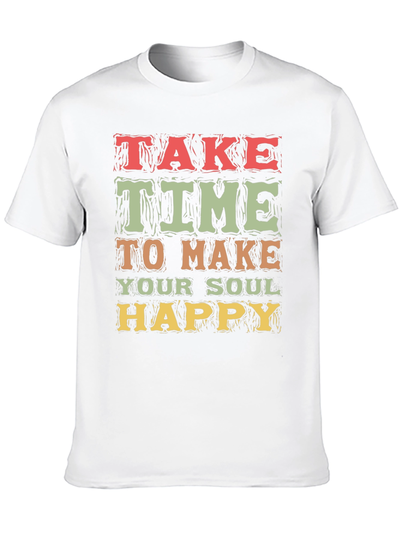 Soul Happy T-Shirt - Inspirational Graphic Tee