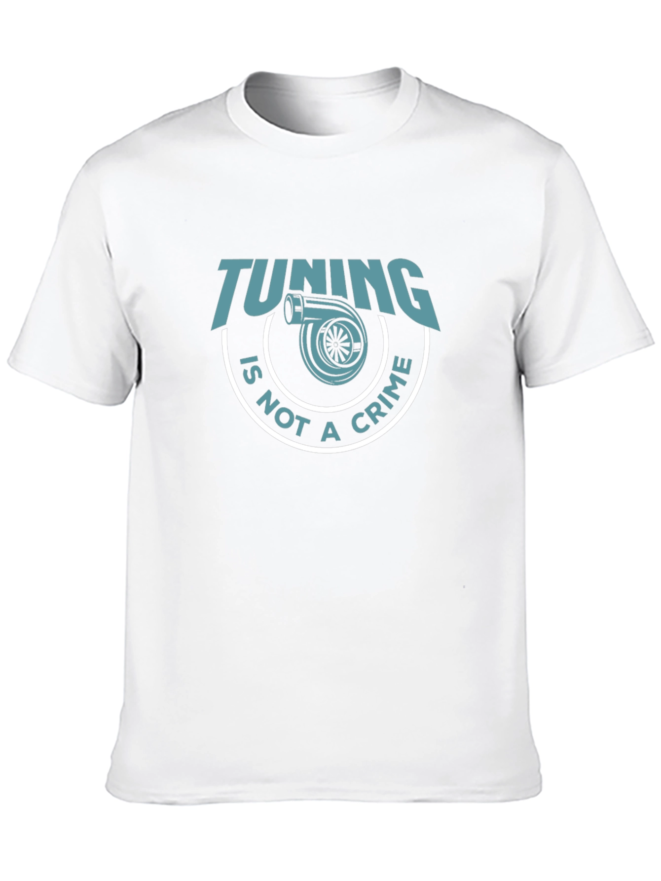 Tuning Is Not A Crime Black T-Shirt
