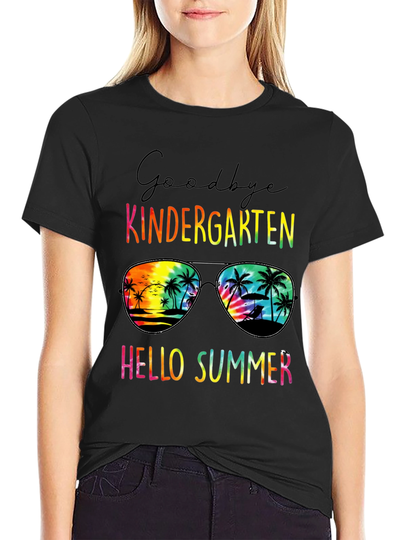 Goodbye Kindergarten Hello Summer T-Shirt